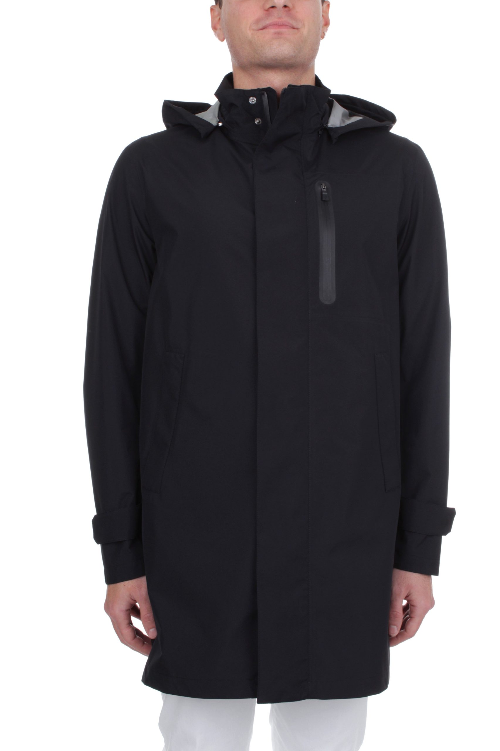 IMPERMEABILE HERNO LAMINAR NERO 9300