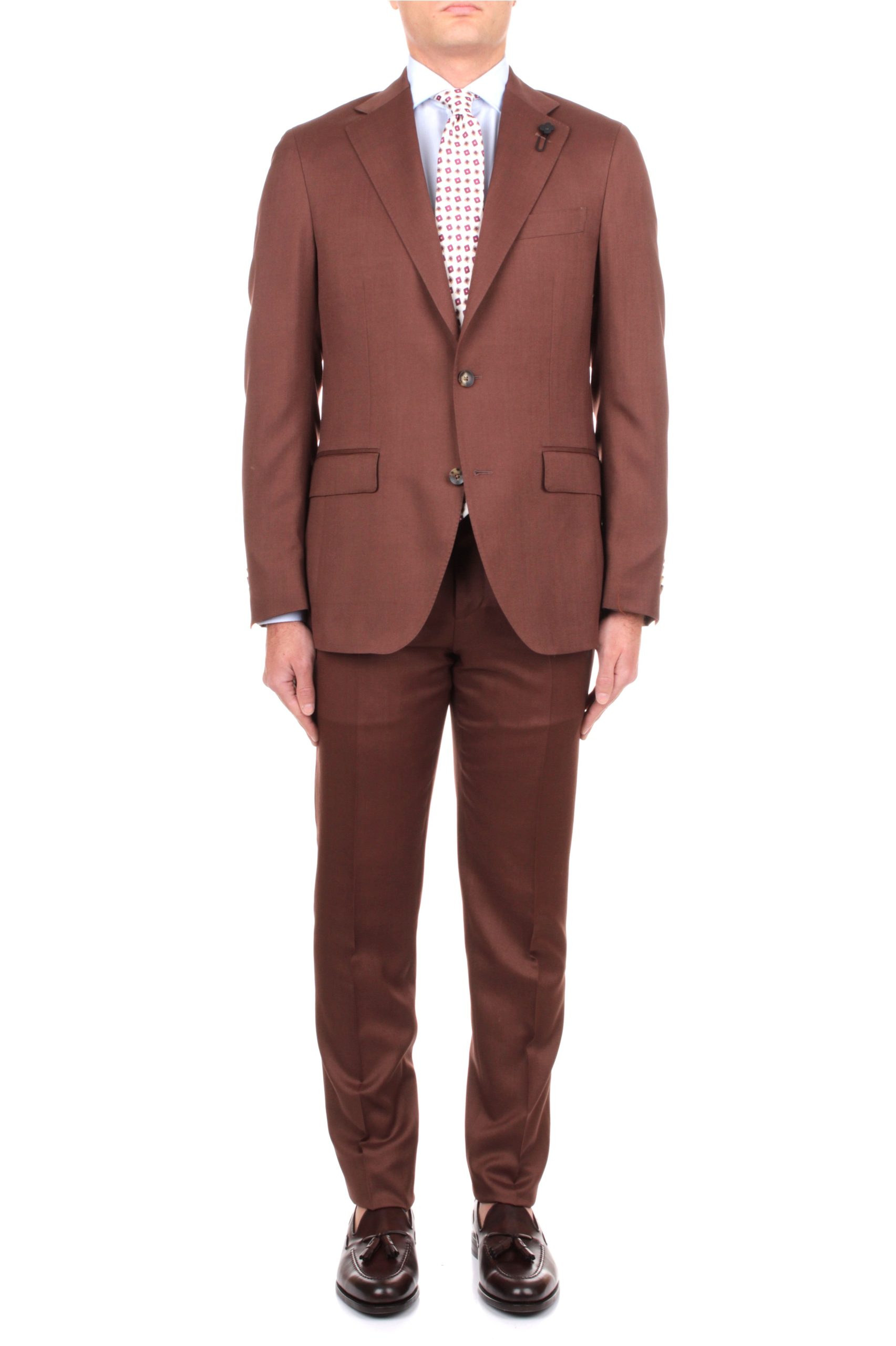ABITO MONOPETTO LARDINI SPECIAL LINE MARRONE 450