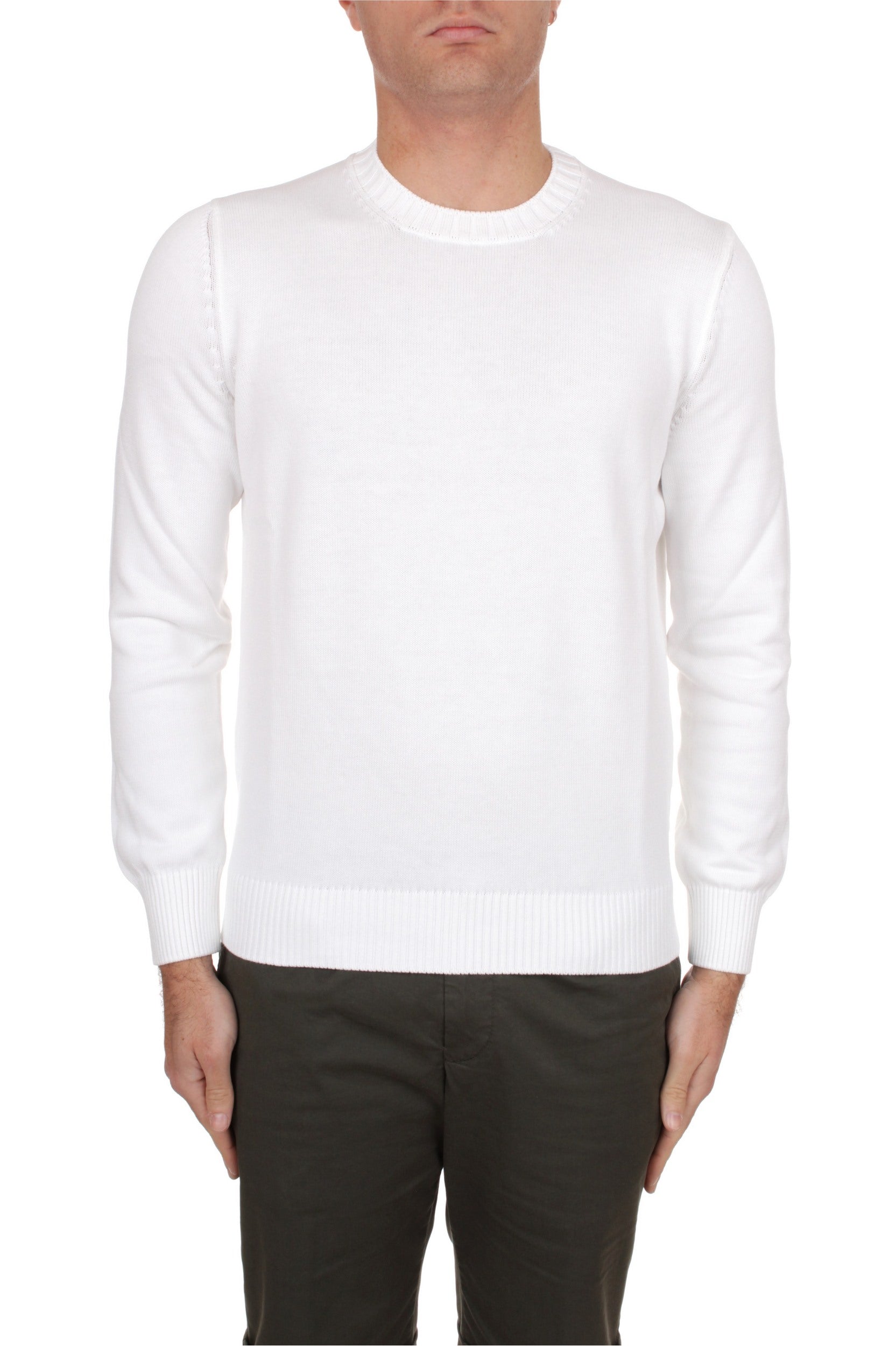 MAGLIA GIROCOLLO LA FILERIA BIANCO 001