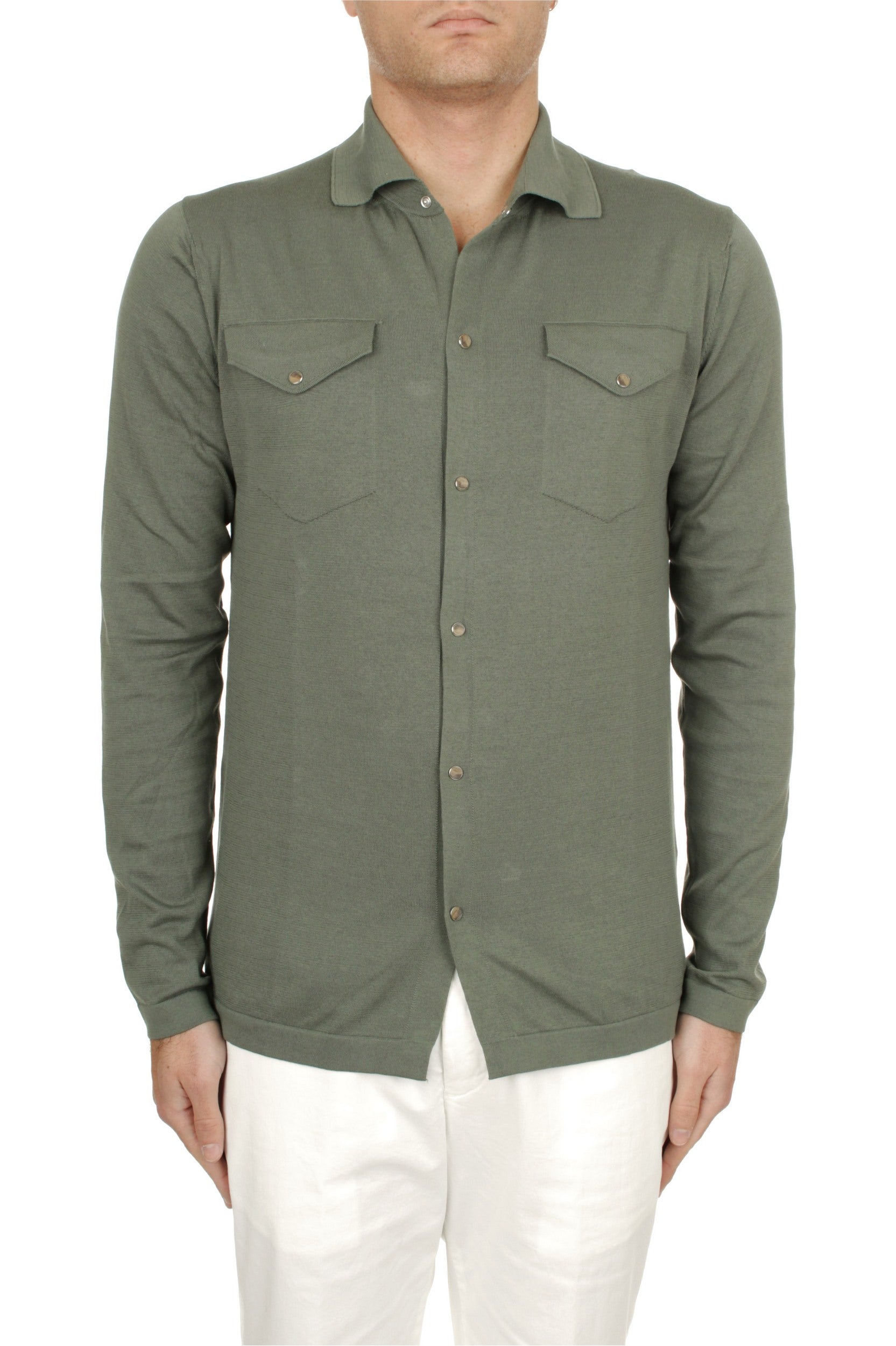 CAMICIA MANICHE LUNGHE H953 COUNTRY ALGA 27