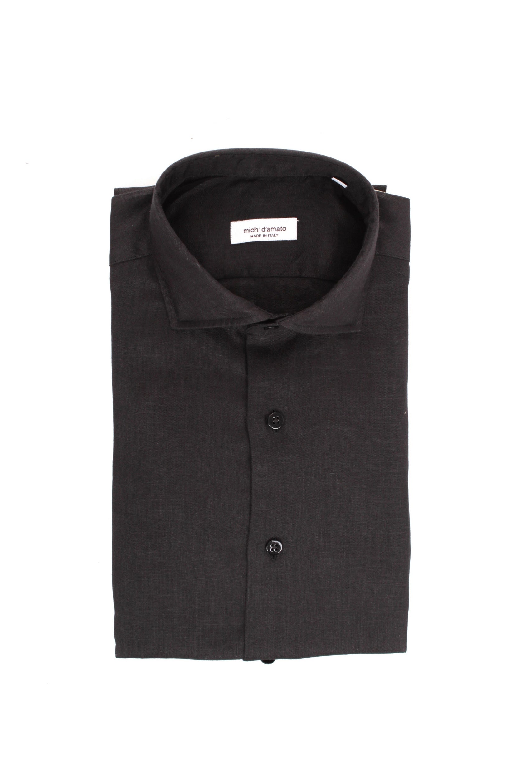 CAMICIA COLLO FRANCESE MICHI D'AMATO DARREN NERO A/09