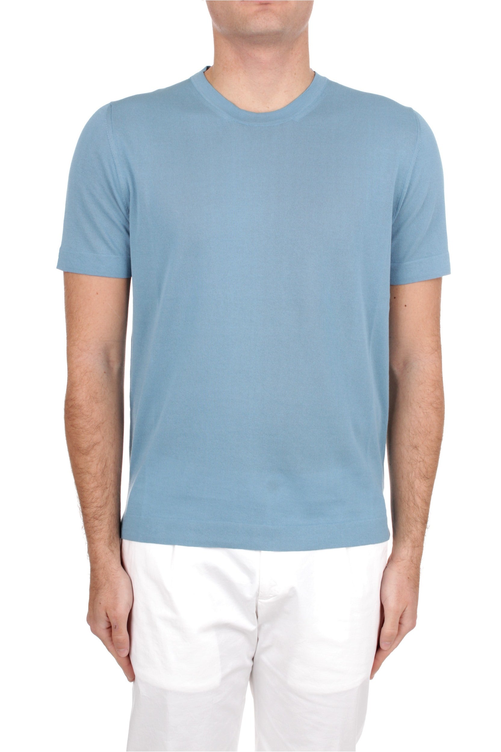 T-SHIRT MANICHE CORTE HINDUSTRIE G.18 SKY BLUE