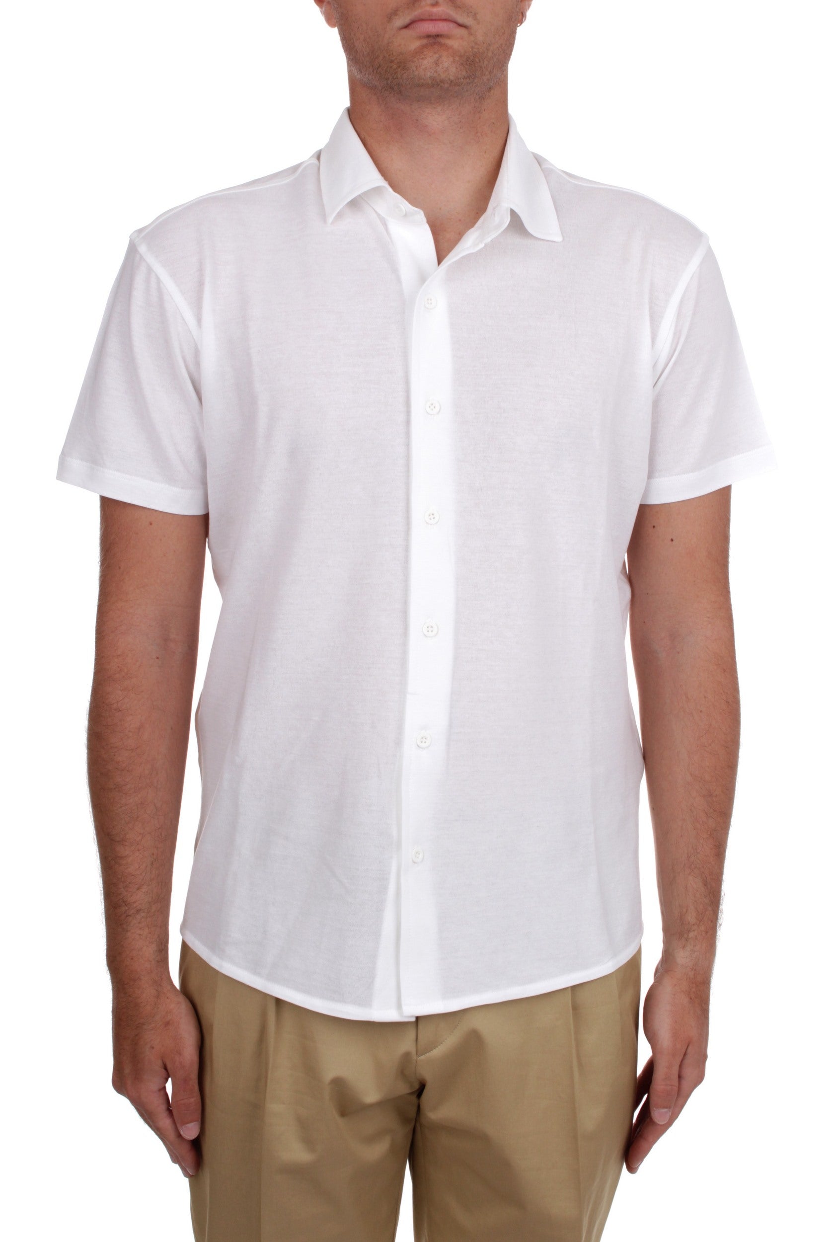 POLO CAMICIA MANICHE CORTE SANVITO BIANCO