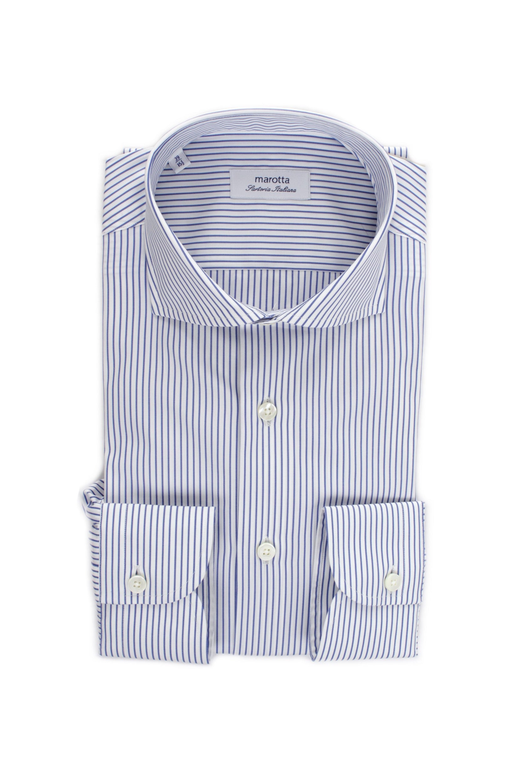 CAMICIA COLLO FRANCESE MAROTTA MONTI 0025 AZZURRO