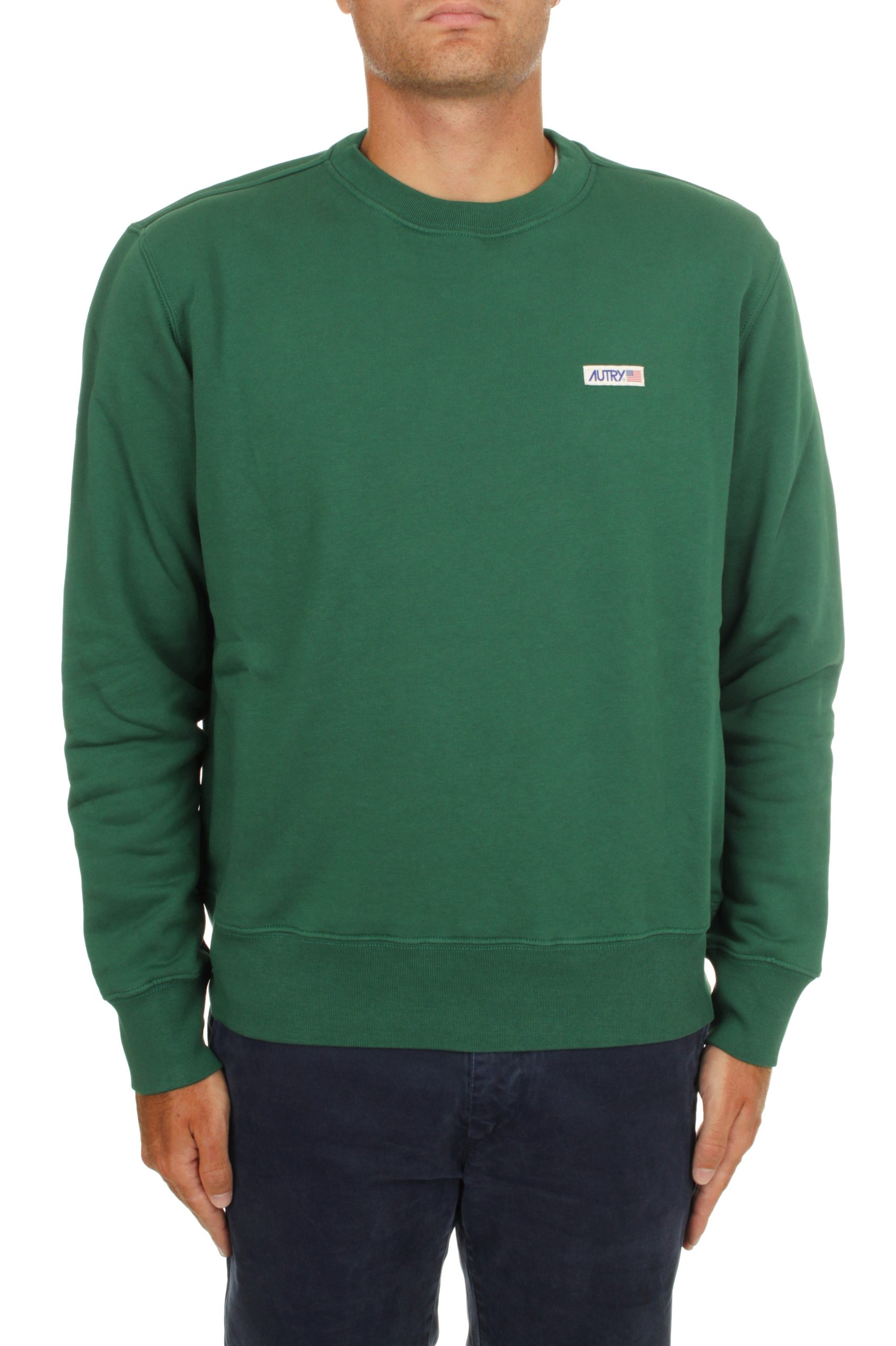 FELPA GIROCOLLO AUTRY VERDE