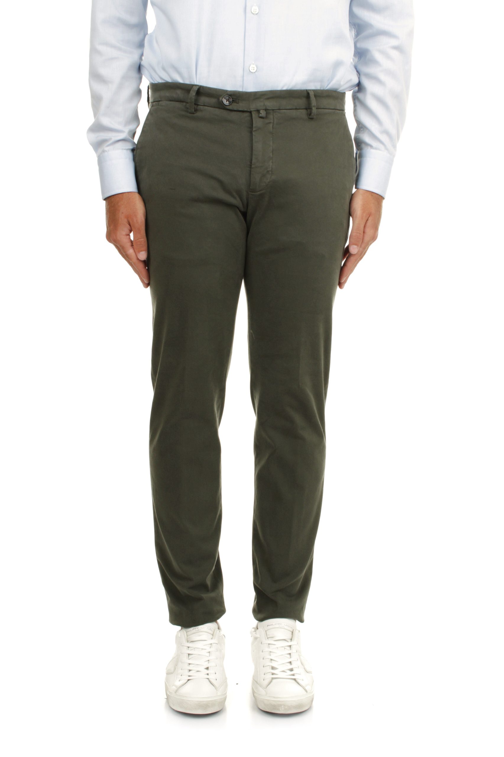 PANTALONI CHINO BRIGLIA BG04 VERDE 72