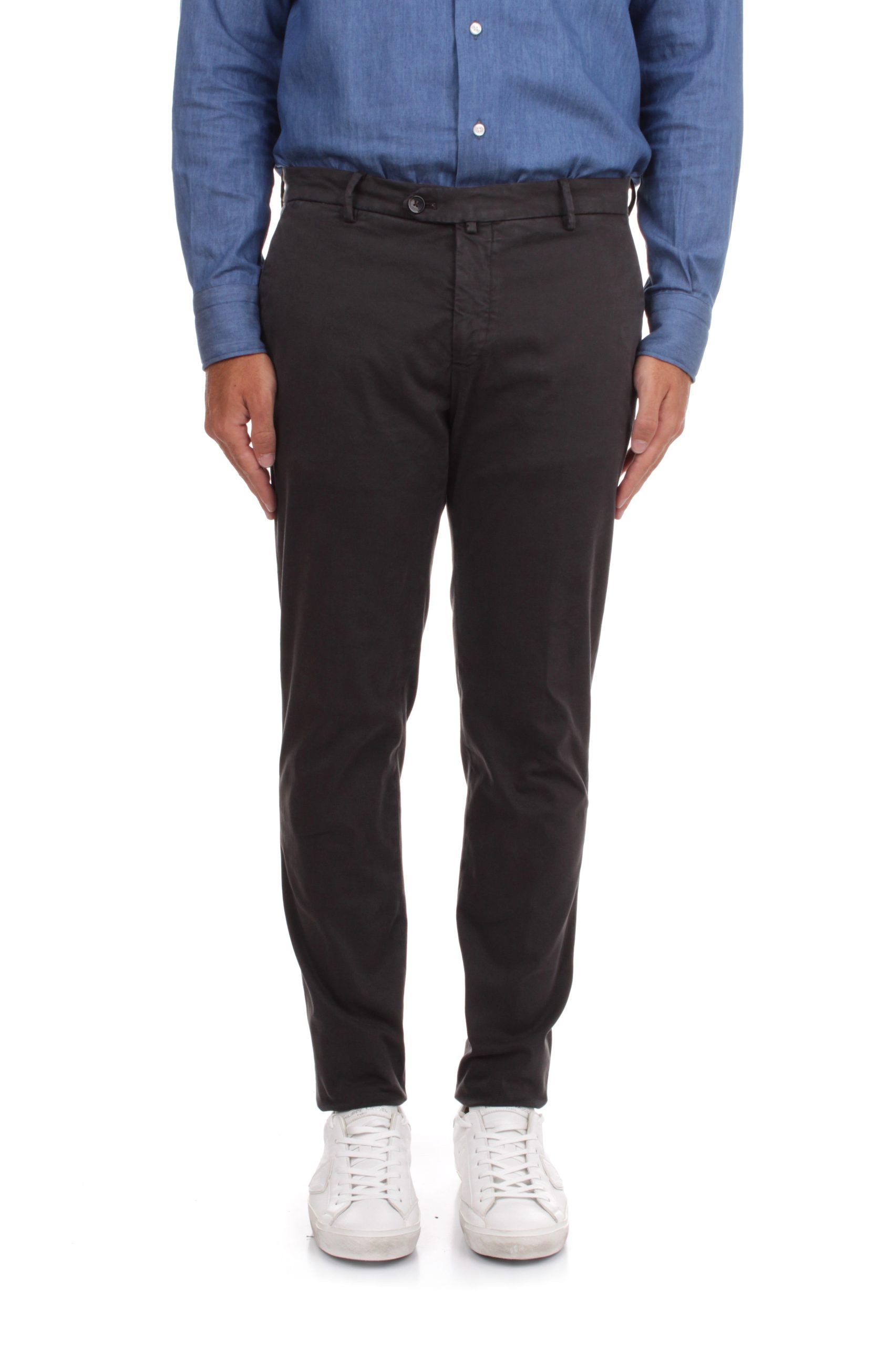PANTALONI CHINO BRIGLIA BG04 GRIGIO ANTRACITE 90