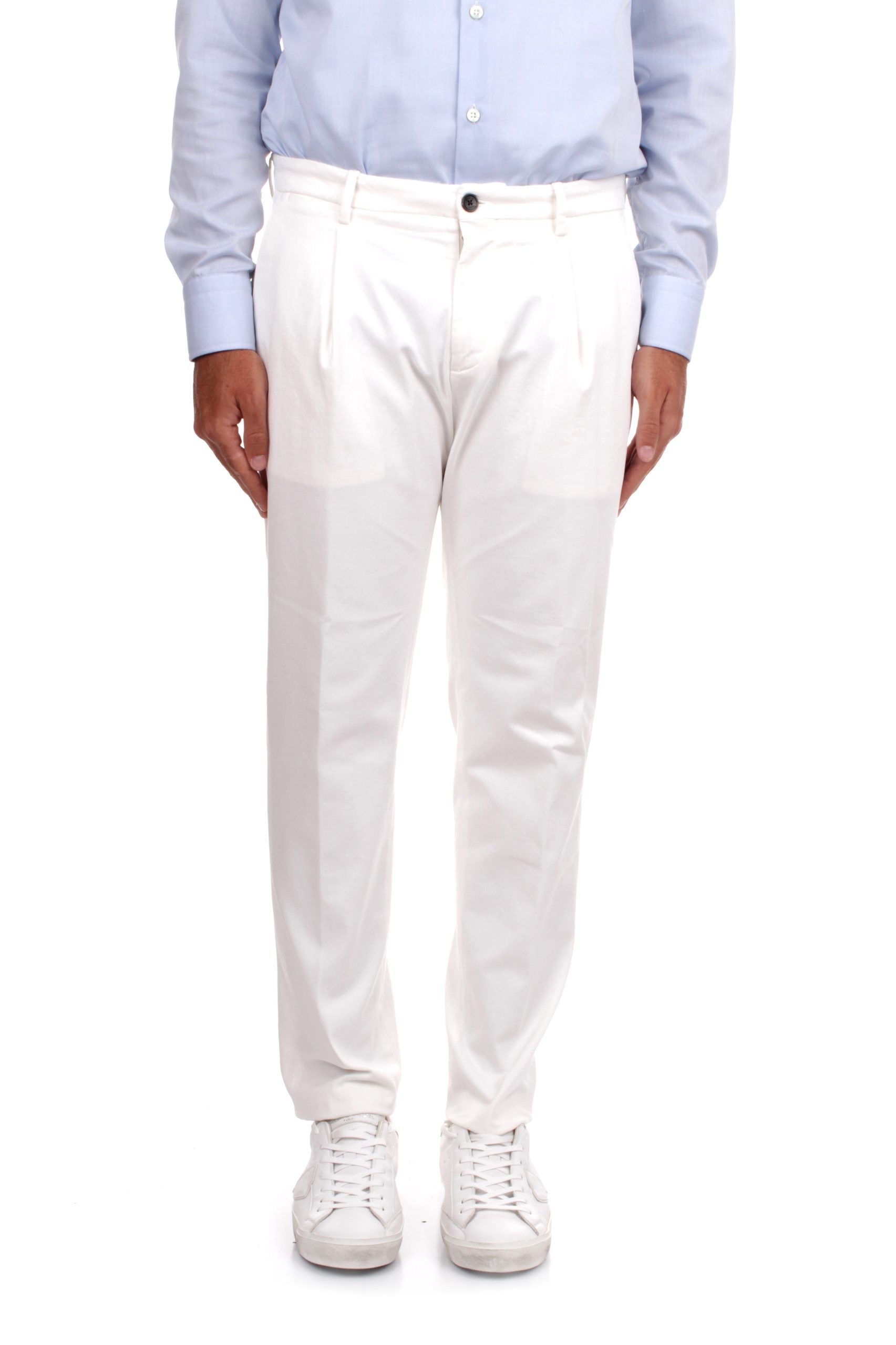 PANTALONI CHINO BRIGLIA TIBERIO PANNA 120