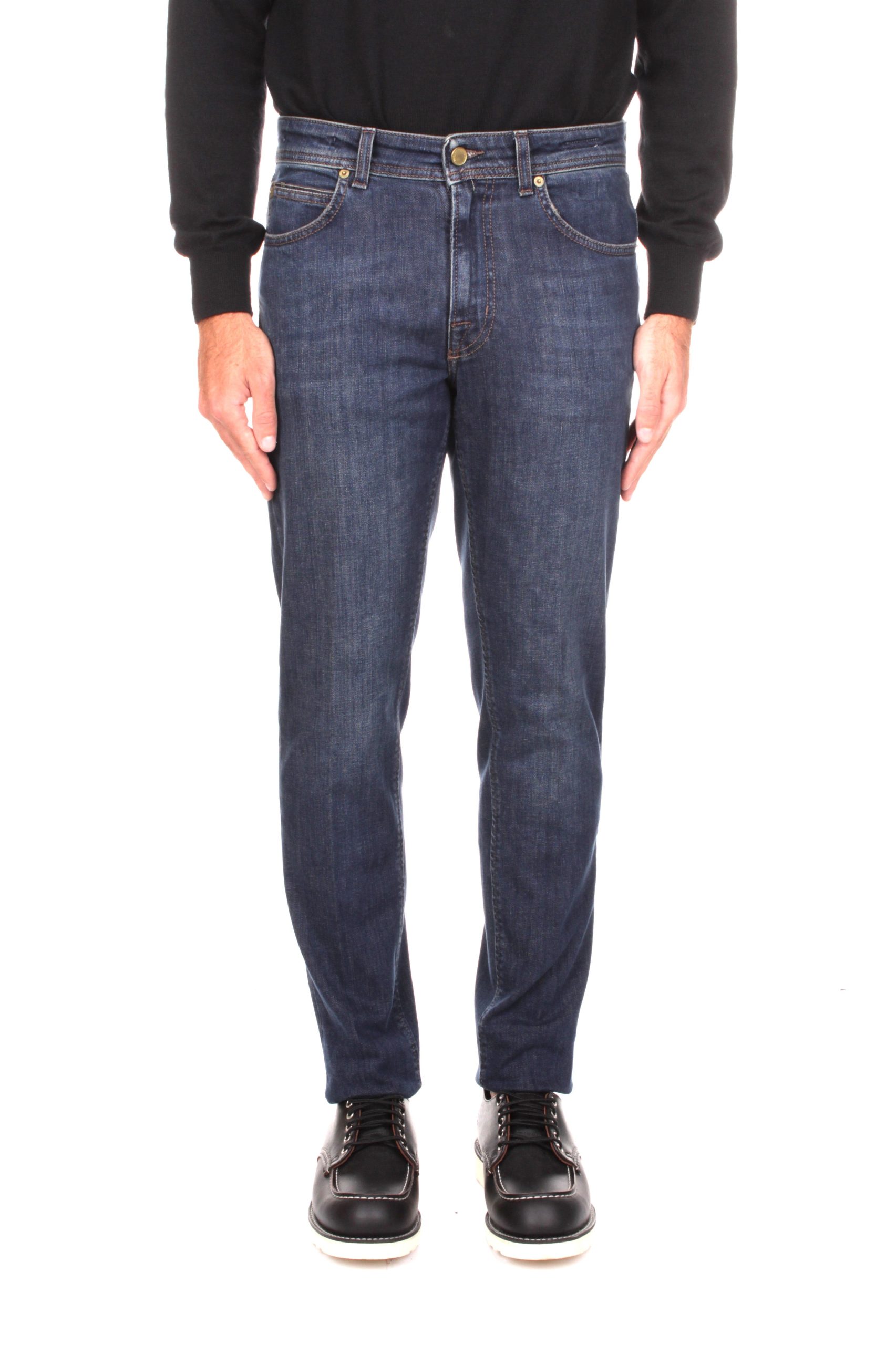 JEANS 5 TASCHE BRIGLIA RIBOT-C BLU 11