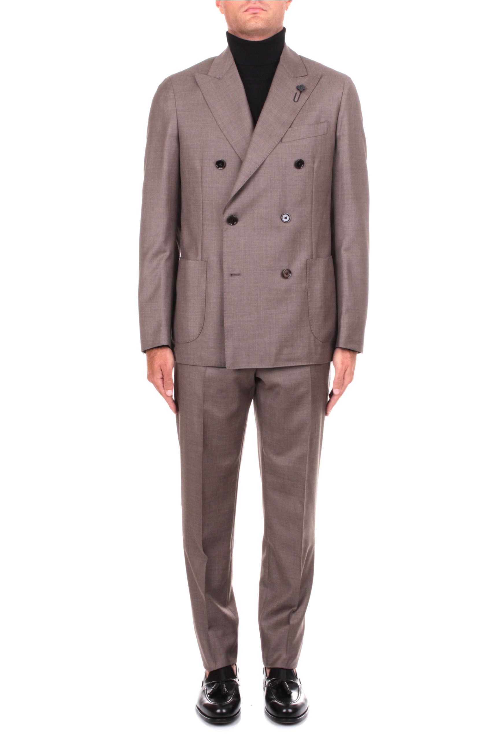 ABITO DOPPIOPETTO LARDINI SPECIAL LINE MARRONE 410