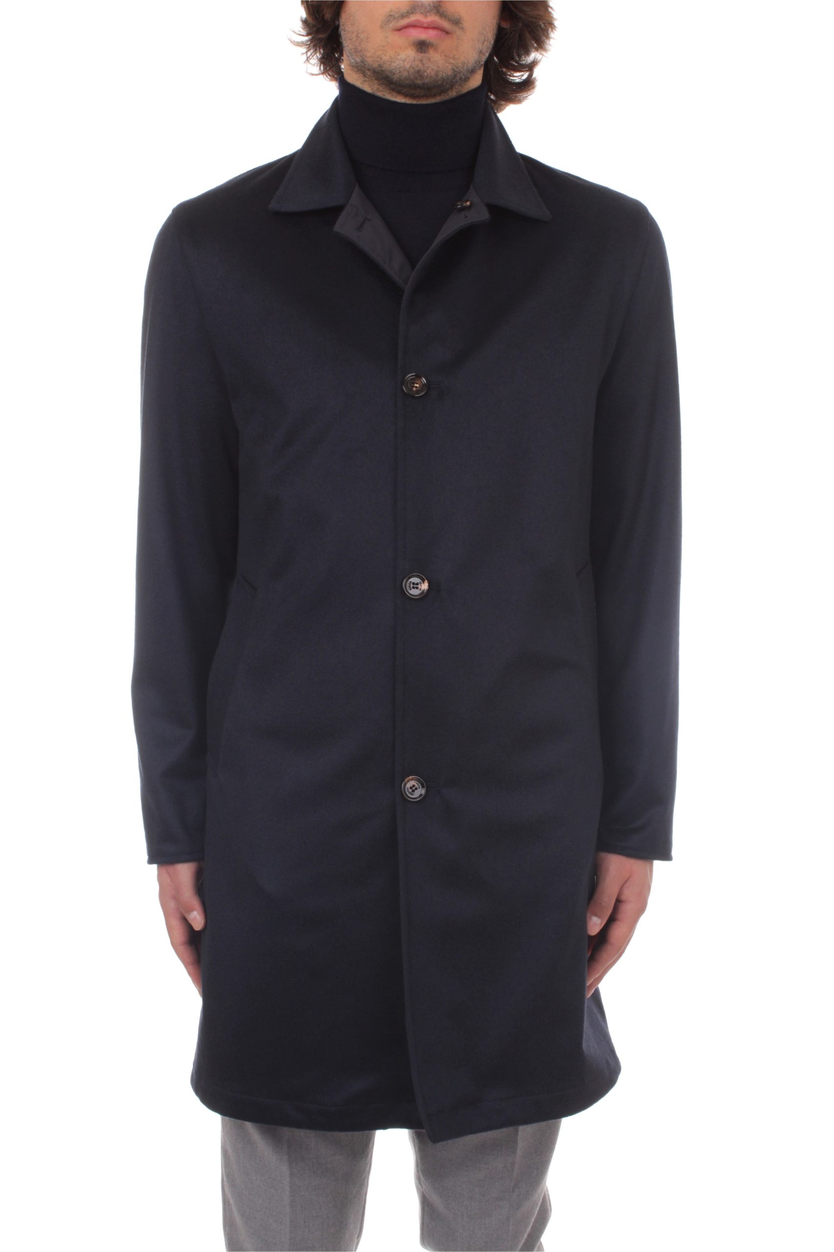 CAPPOTTO MONOPETTO REVERSIBILE KIRED X HISTORES H101 NAVY BLUE/NAVY BLUE