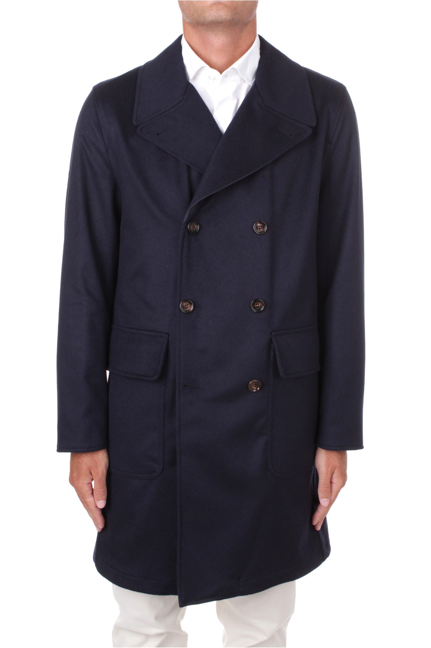 CAPPOTTO DOPPIOPETTO REVERSIBILE KIRED GYALA NAVY BLUE/NAVY BLUE