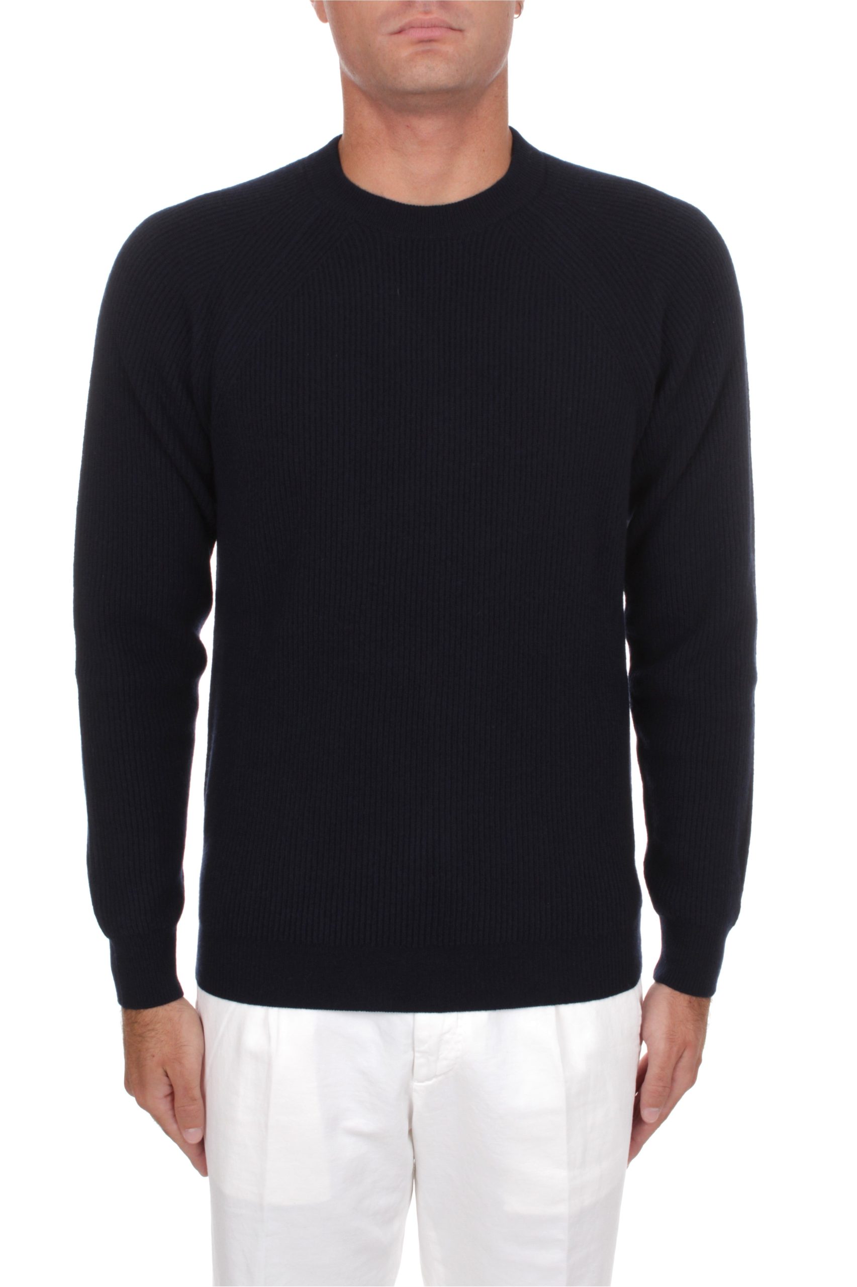 MAGLIA GIROCOLLO MAURO OTTAVIANI BLU 400008