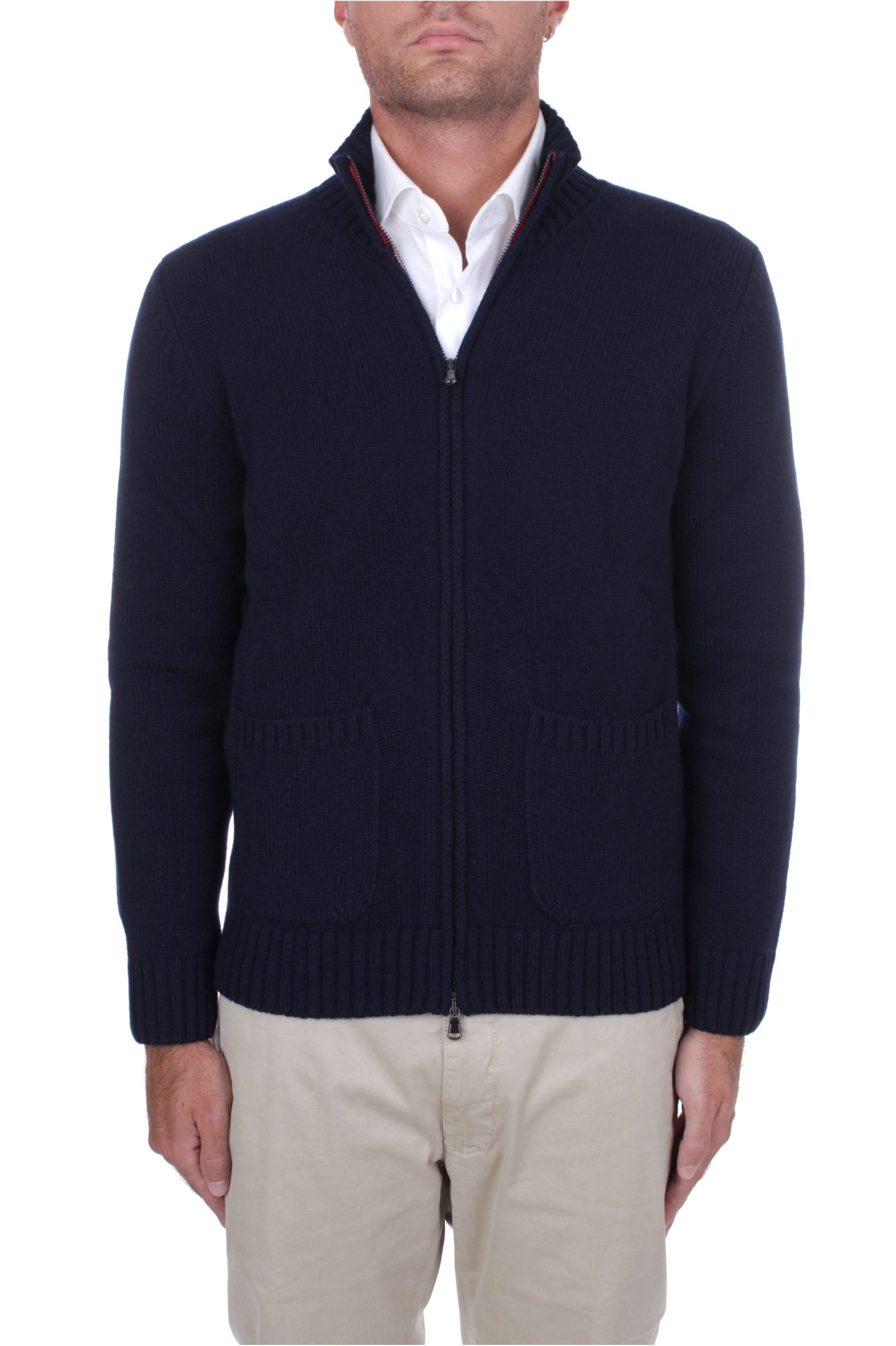 MAGLIA CON ZIP H953 TOKYO NAVY 90