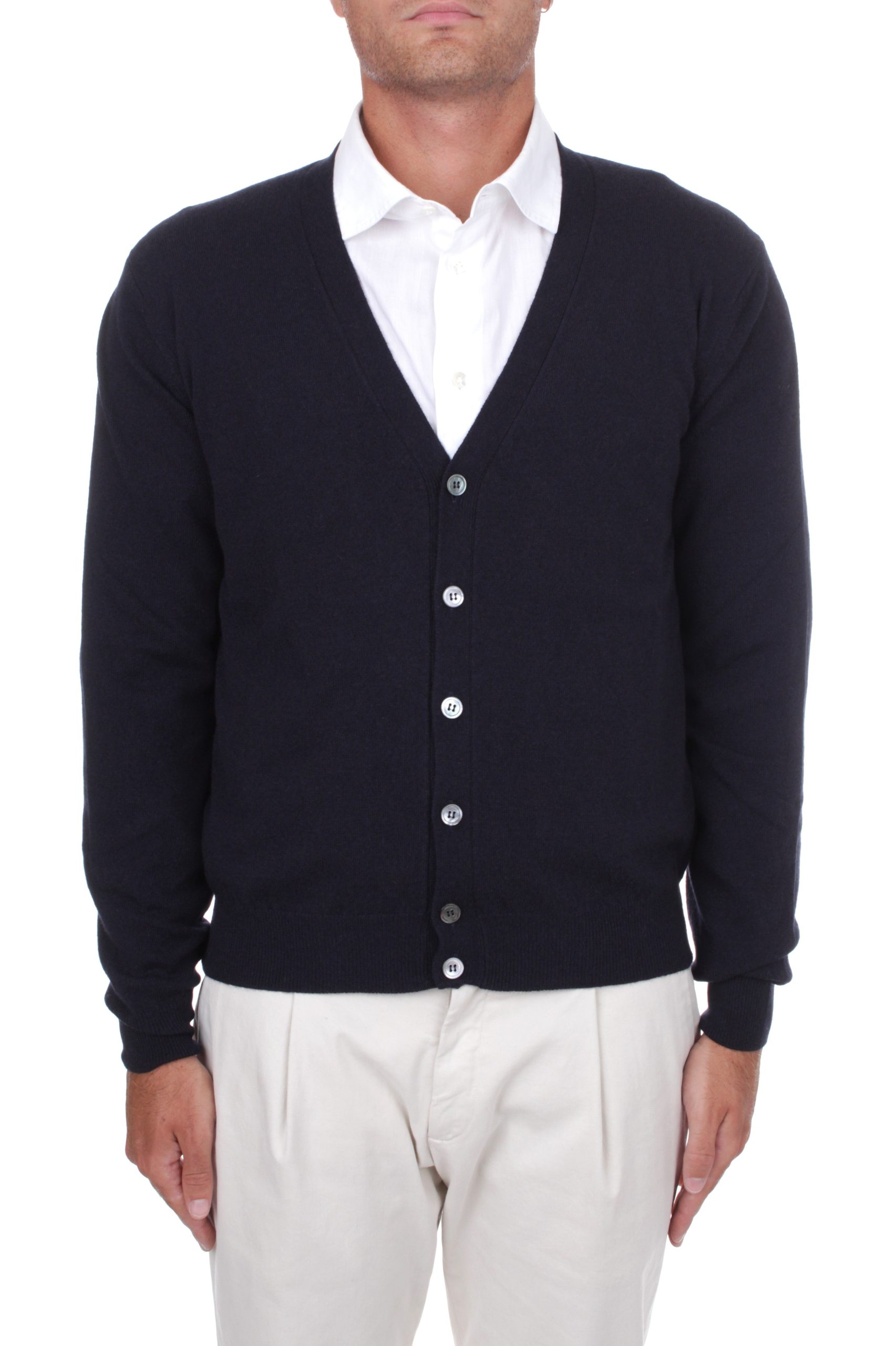 CARDIGAN MANICHE LUNGHE ARROWS OLTREMARE 891