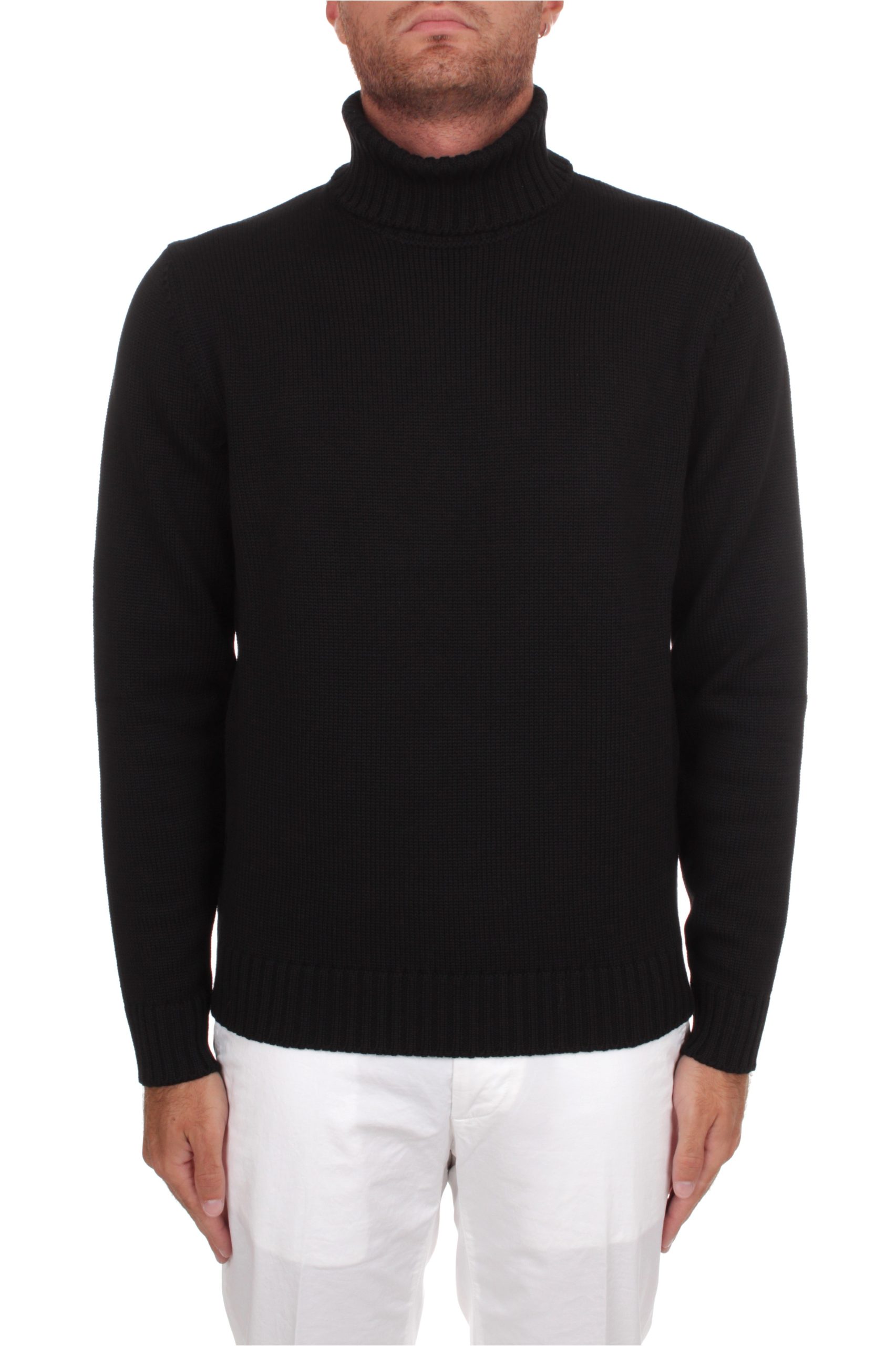 MAGLIA DOLCEVITA ZANONE NERO Z0015