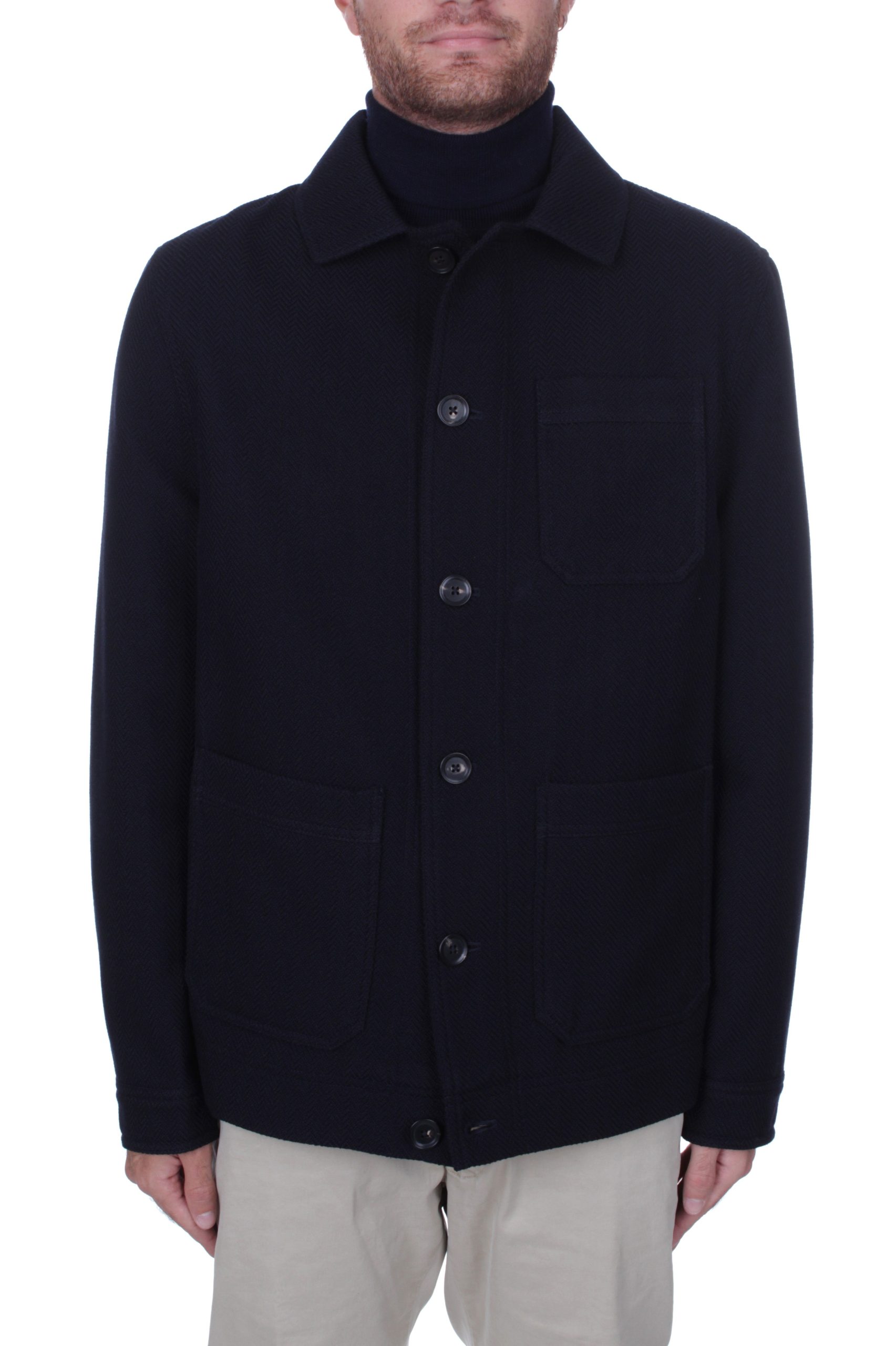 OVERSHIRT CIRCOLO 1901 BLUE NAVY 7216