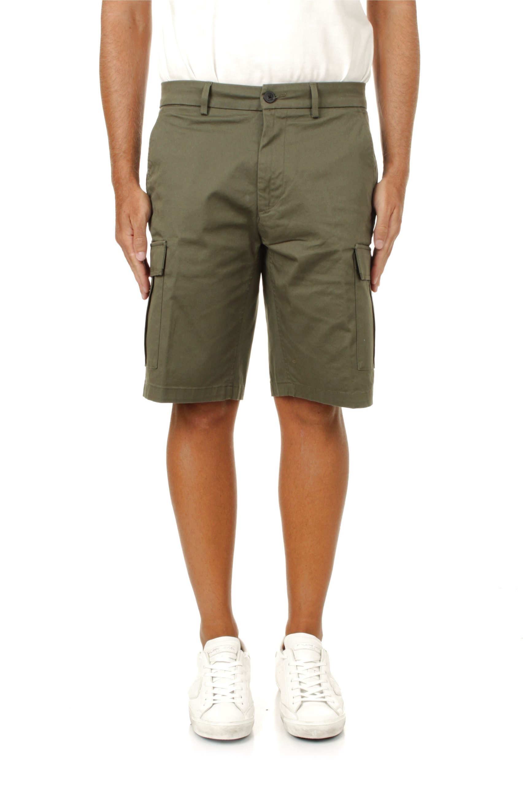 BERMUDA CARGO BE ABLE VERDE MILITARE