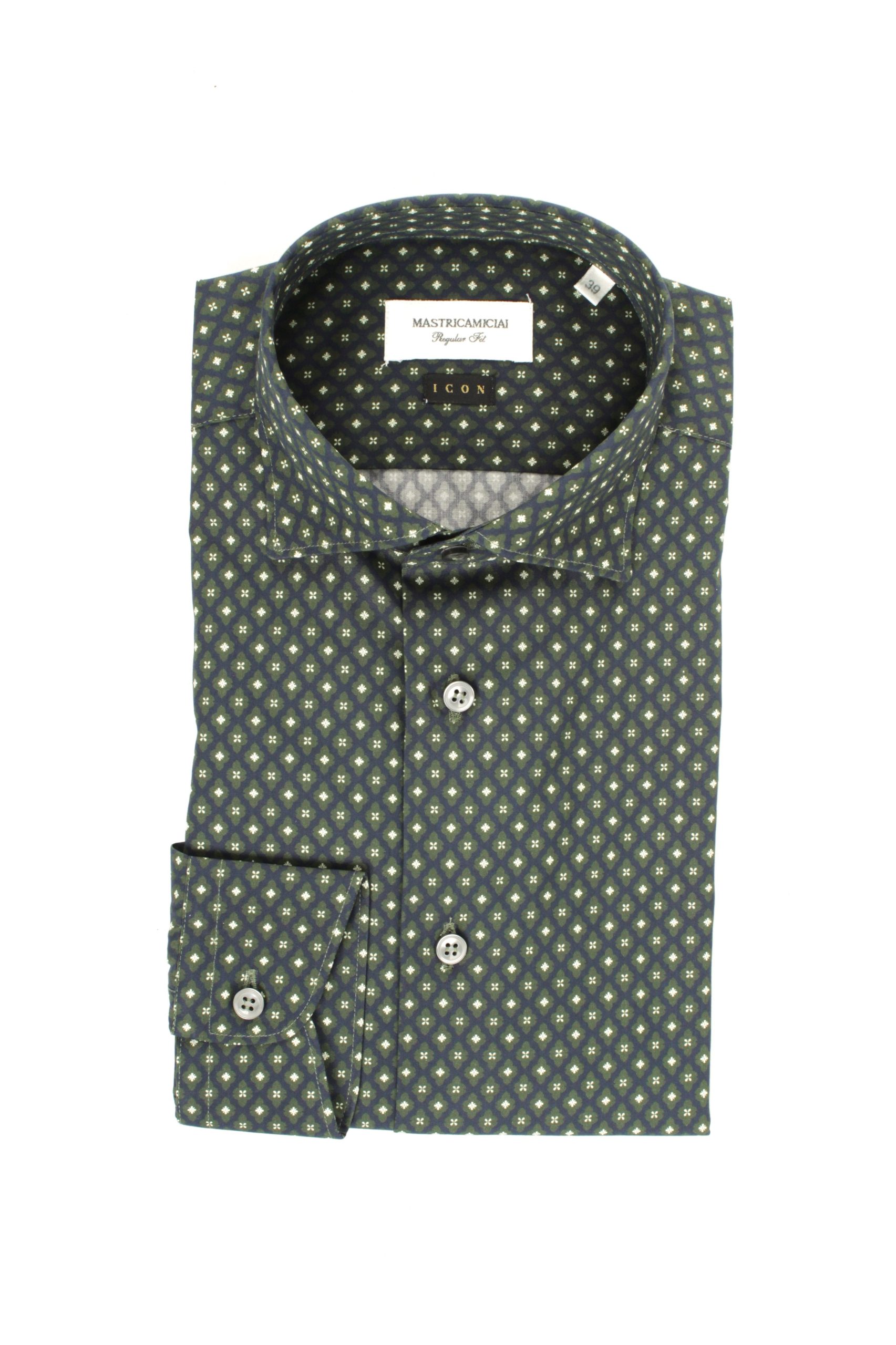 CAMICIA COLLO FRANCESE MASTRICAMICIAI BLU VERDE