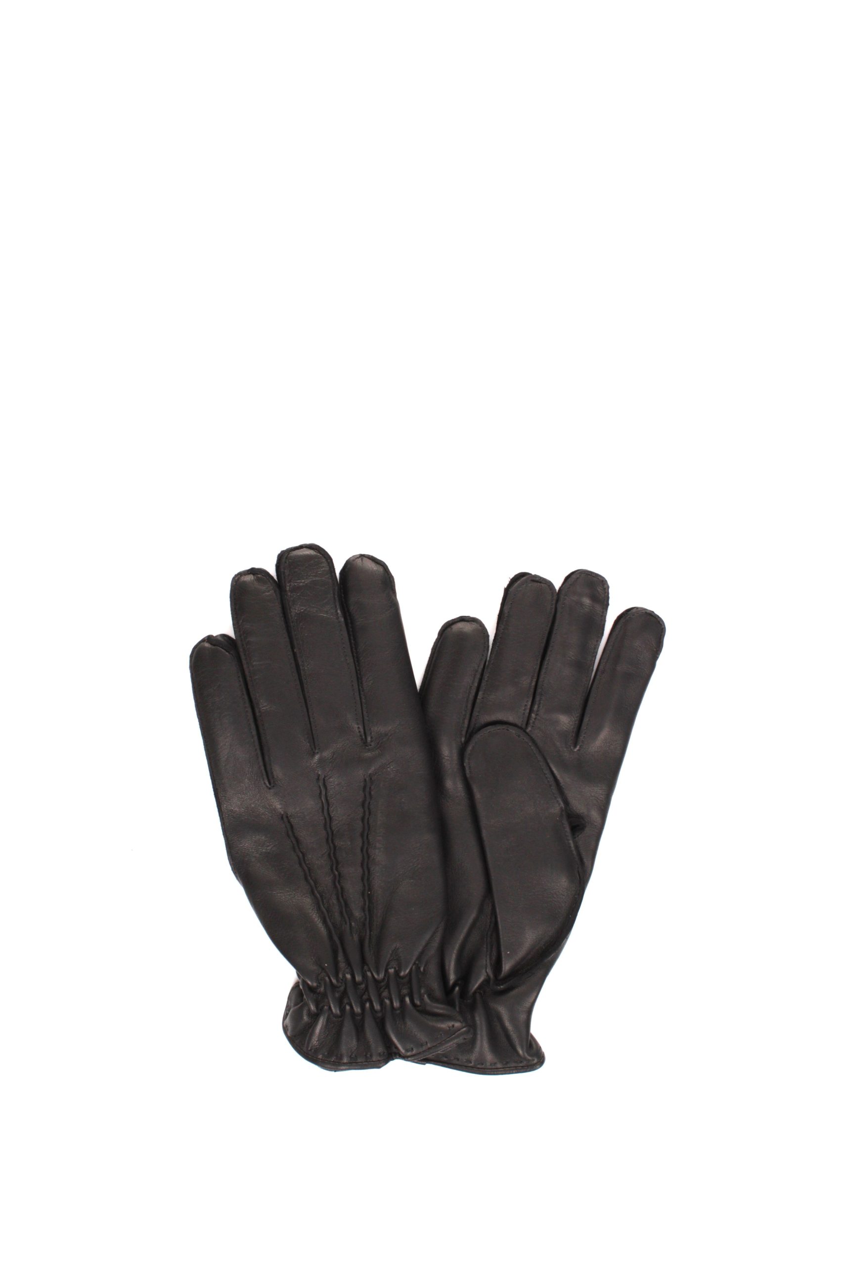 GUANTI IN PELLE ORCIANI NAPPA FLAKE NERO