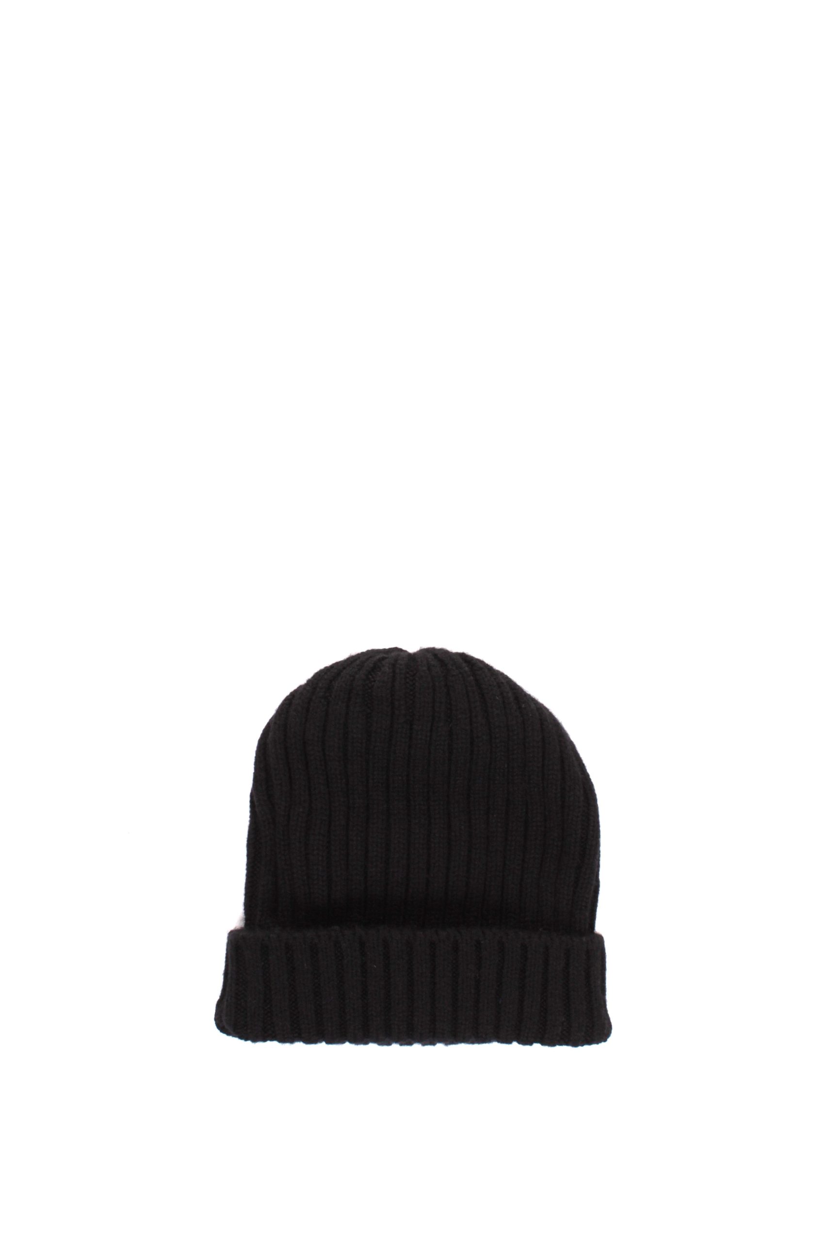 CAPPELLO BEANIE FEDELI CASHMERE NERO