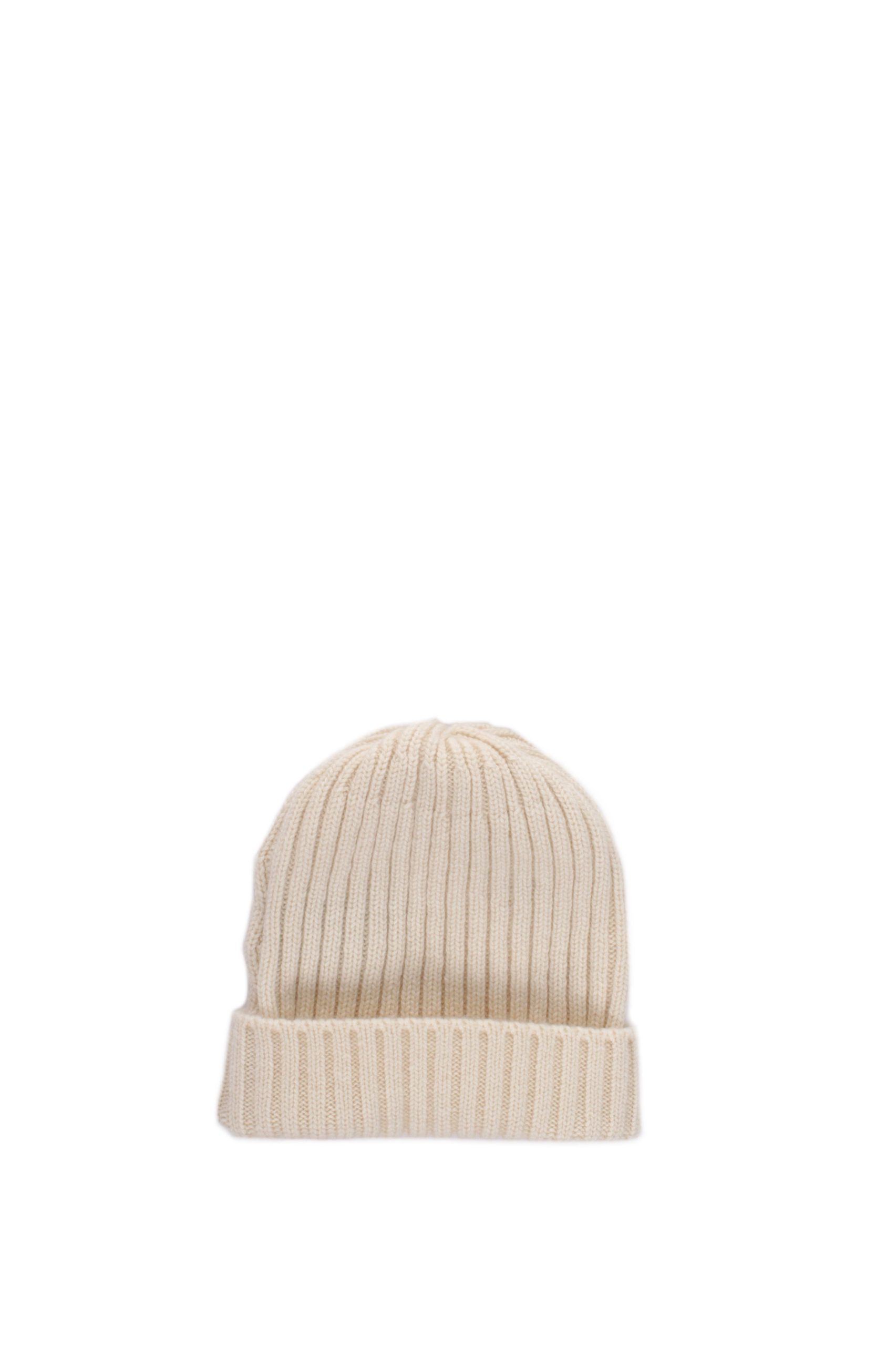 CAPPELLO BEANIE FEDELI CASHMERE LATTE