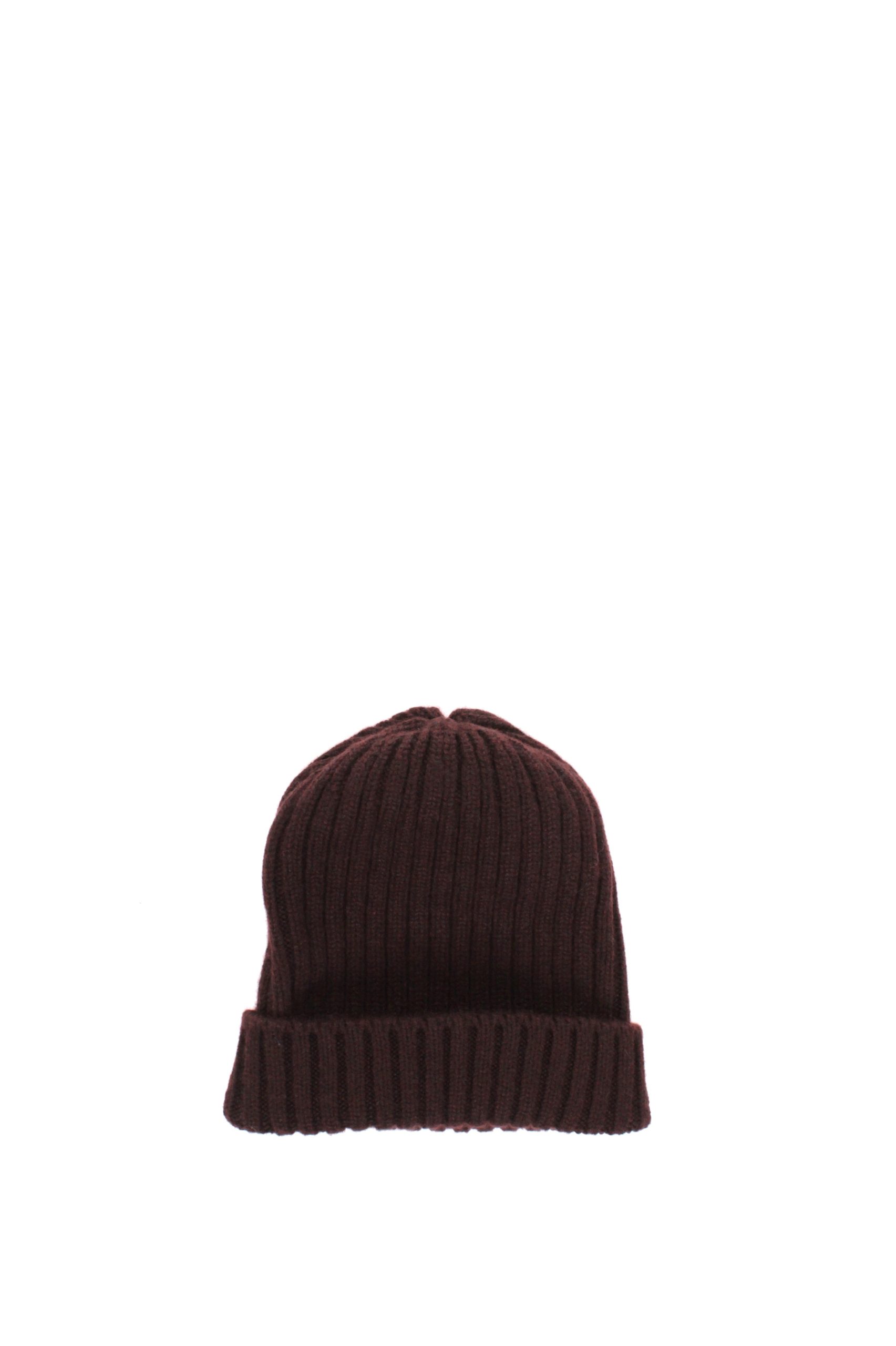 CAPPELLO BEANIE FEDELI CASHMERE AMARONE