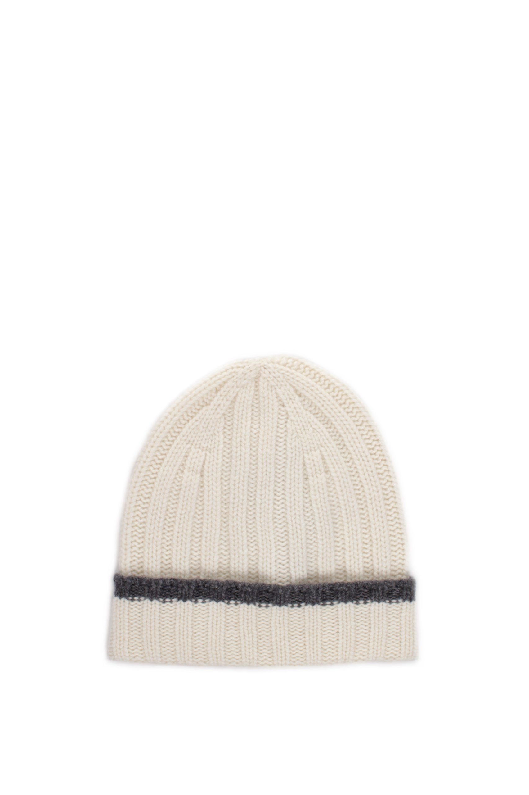 CAPPELLO BEANIE BARBA BIANCO 850