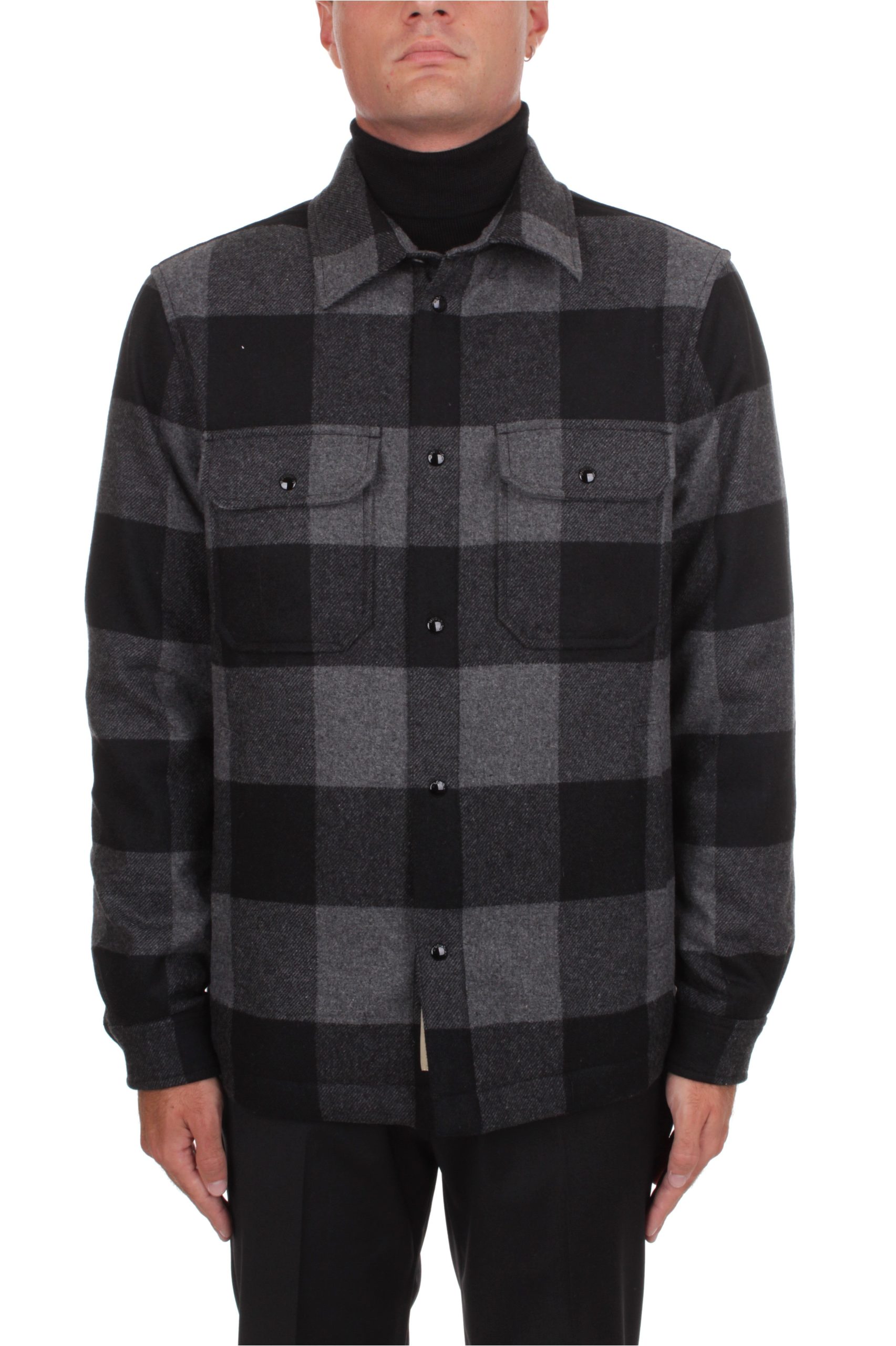 OVERSHIRT WOOLRICH ALASKAN CHARCOAL BUFFALO 1084