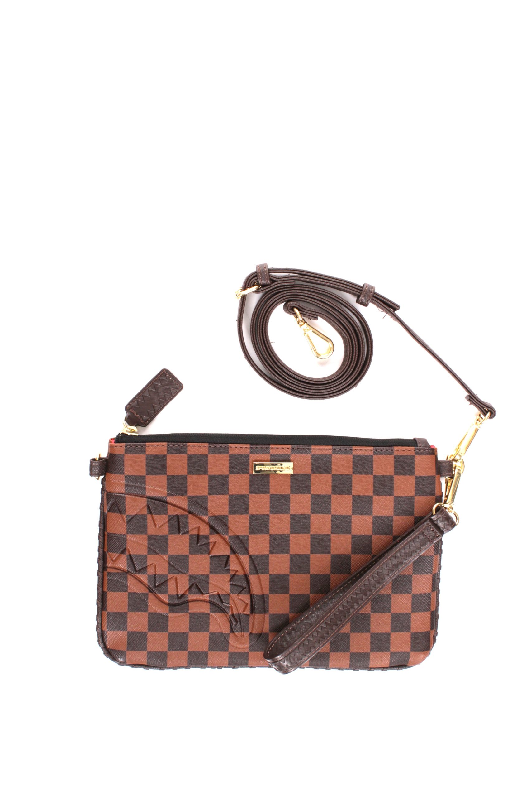 POCHETTE SPRAYGROUND CORE EMBOSS CHECK