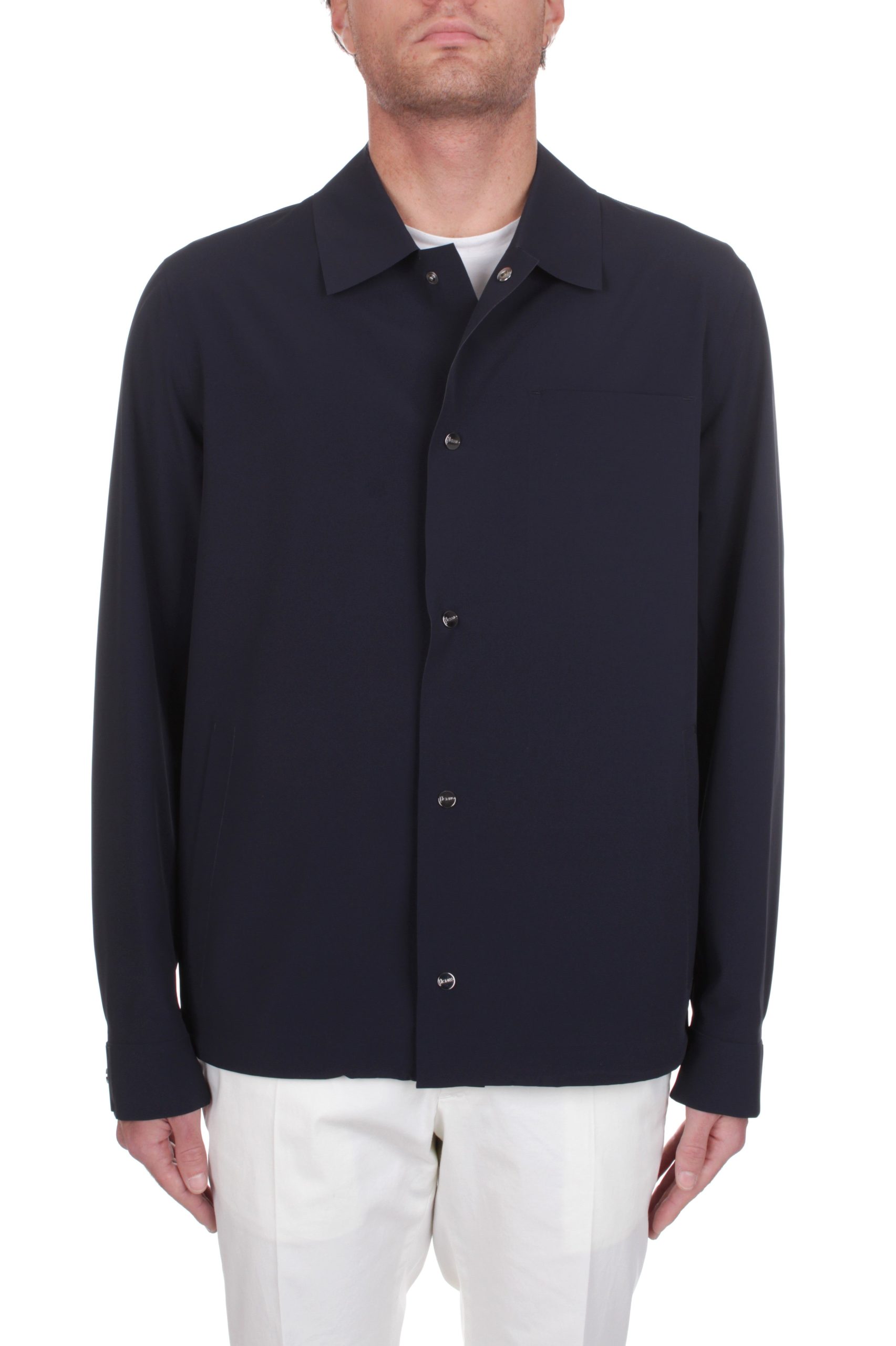 OVERSHIRT HERNO ESSENCE BLU 9200