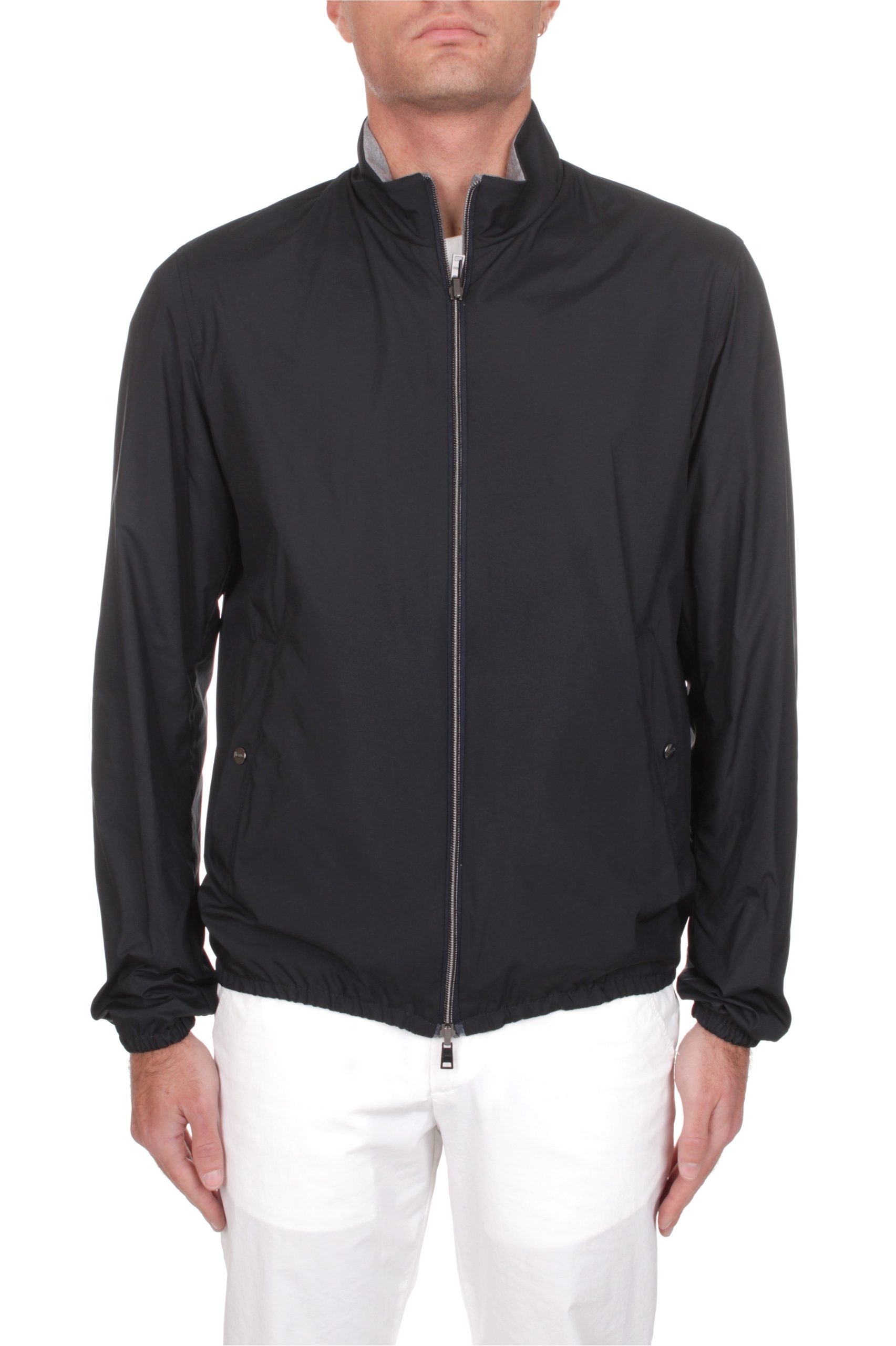 GIUBBINO REVERSIBILE HERNO BLU GRIGIO 9200