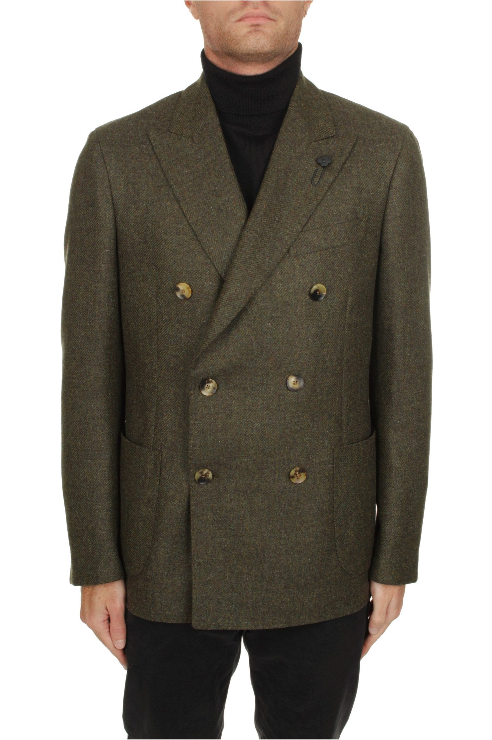 BLAZER DOPPIOPETTO LARDINI SPECIAL LINE VERDE 500