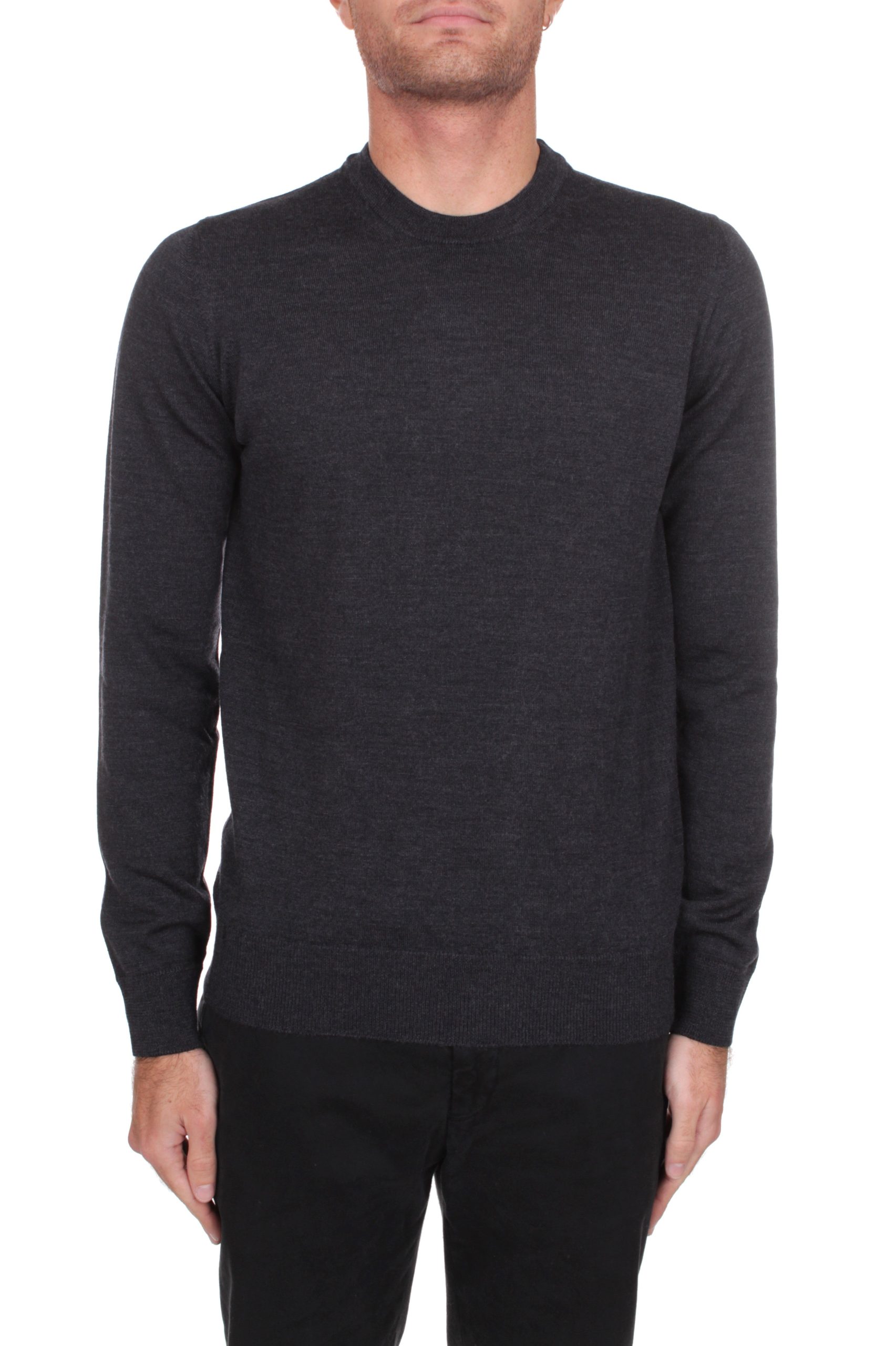 MAGLIA GIROCOLLO ALPHA STUDIO ANTRACITE 1001