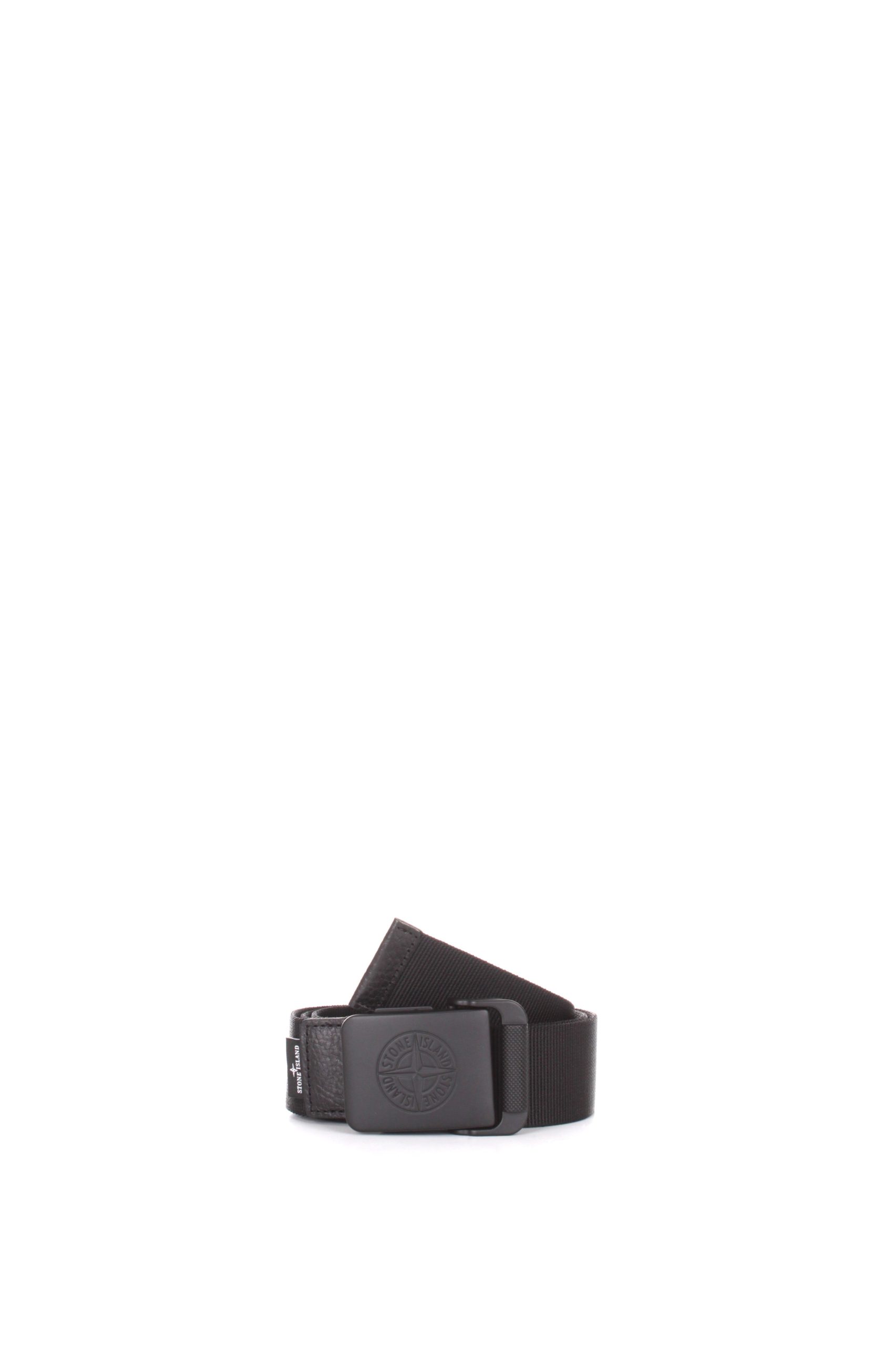 CINTURA STONE ISLAND NERO V0029