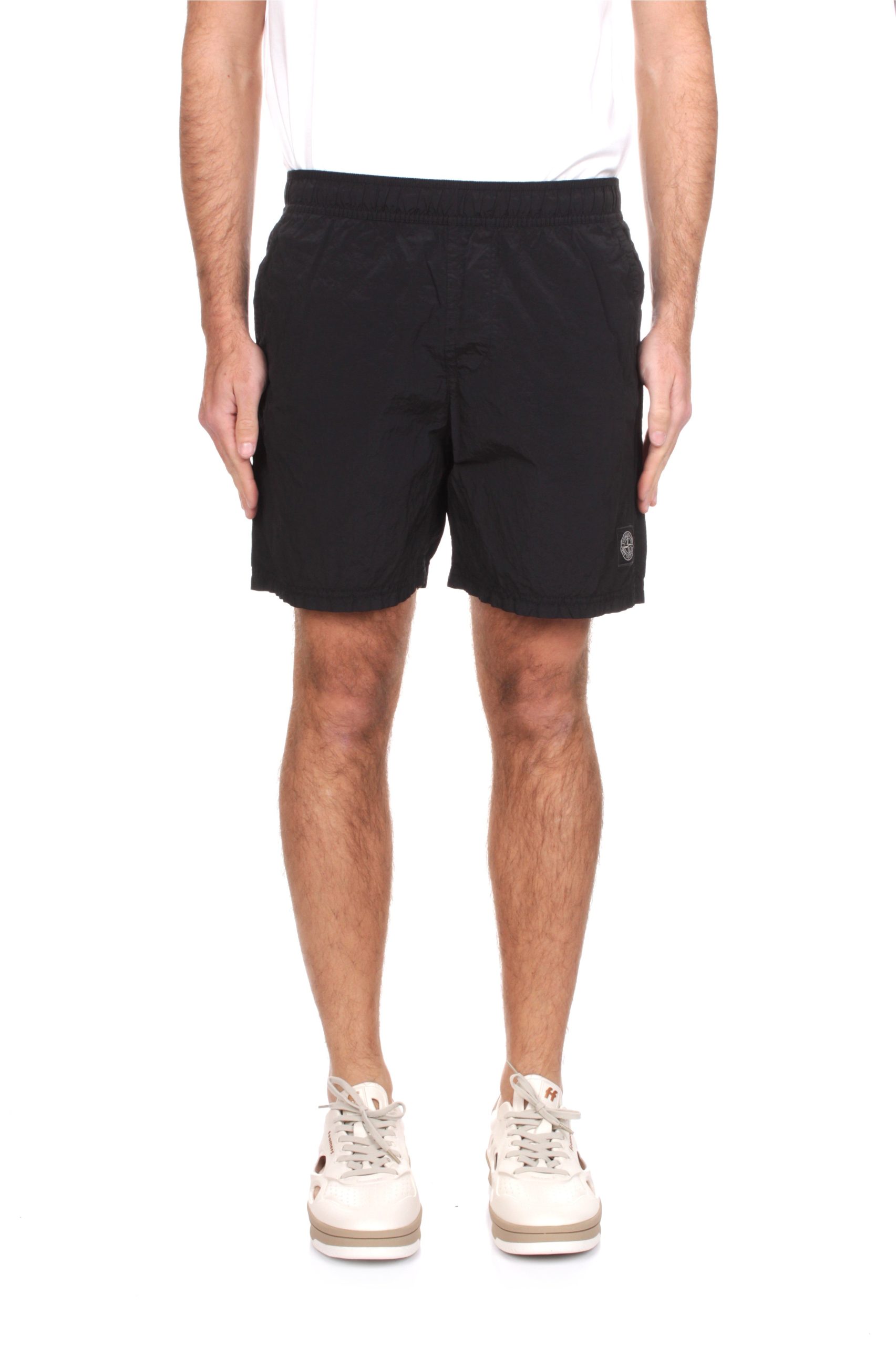 COSTUME DA BAGNO STONE ISLAND NERO V0029