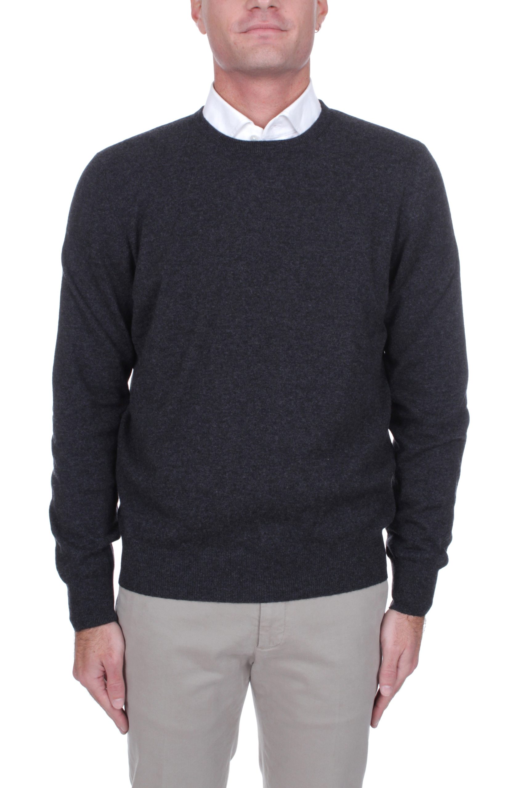 MAGLIA GIROCOLLO LA FILERIA GRIGIO 098