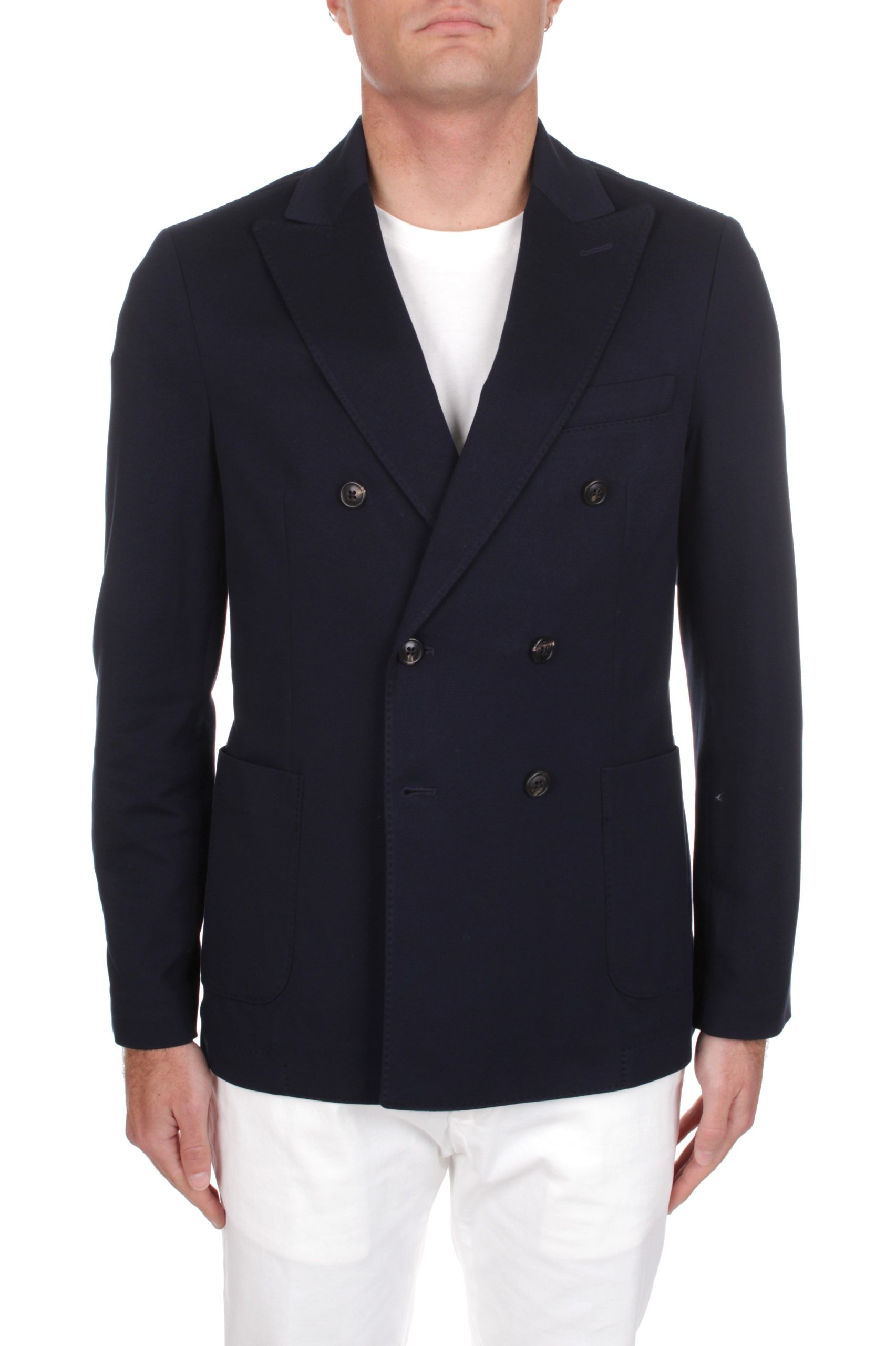 BLAZER DOPPIOPETTO CIRCOLO 1901 BLU NAVY 447