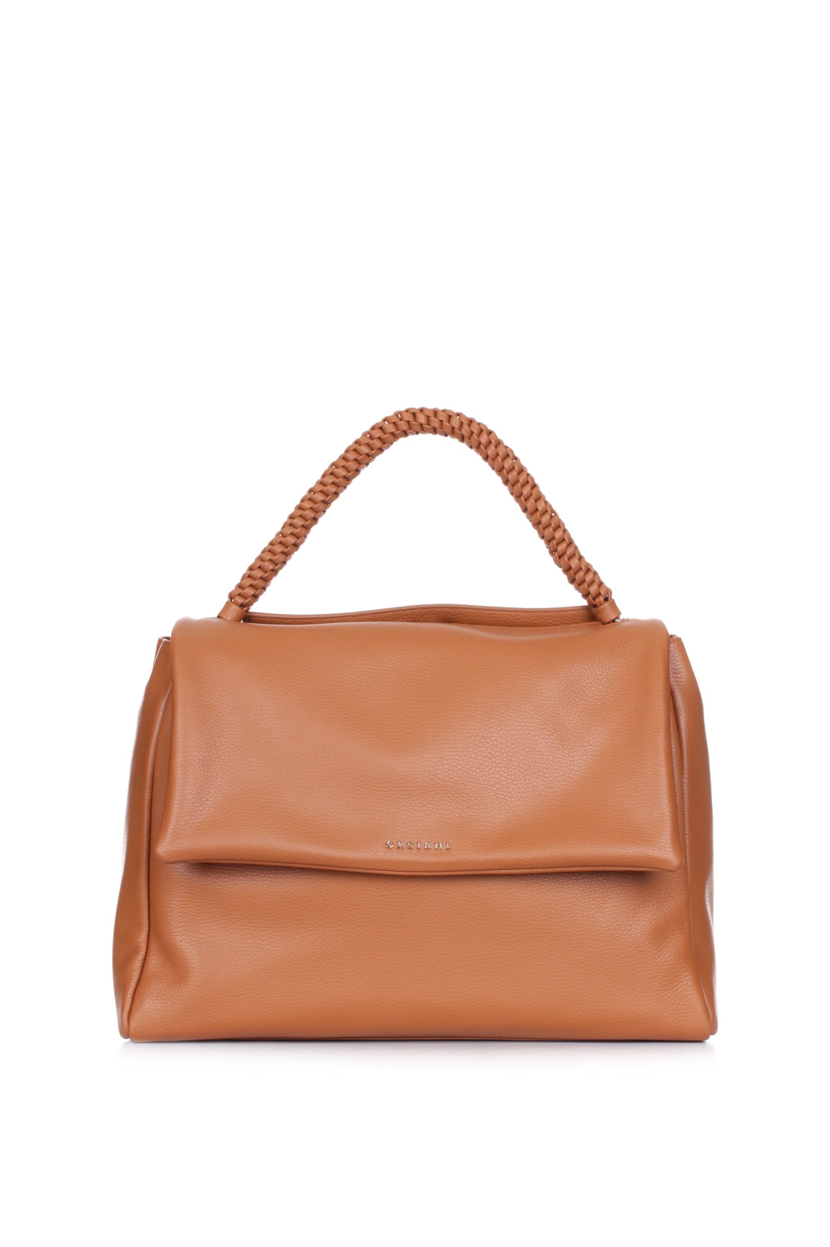 BORSA ORCIANI SVEVA XL SCOOBY CUOIO