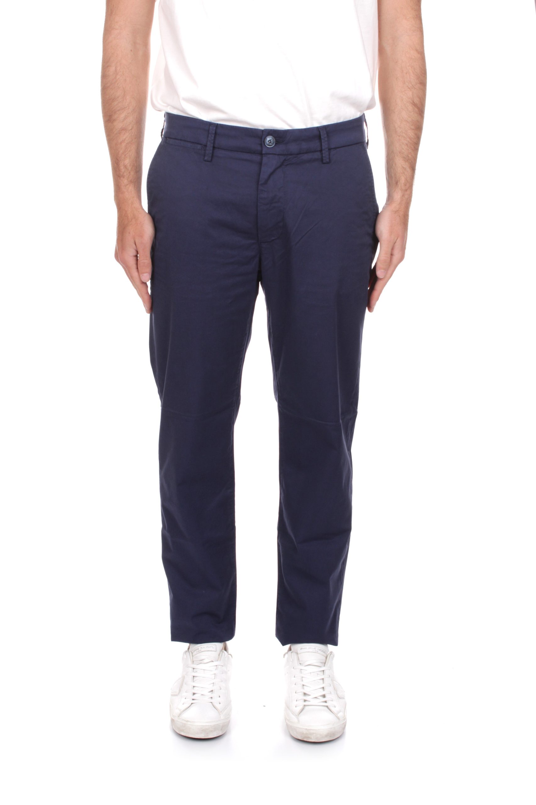 PANTALONI RE-HASH MUCHA BLU OLTREMARE