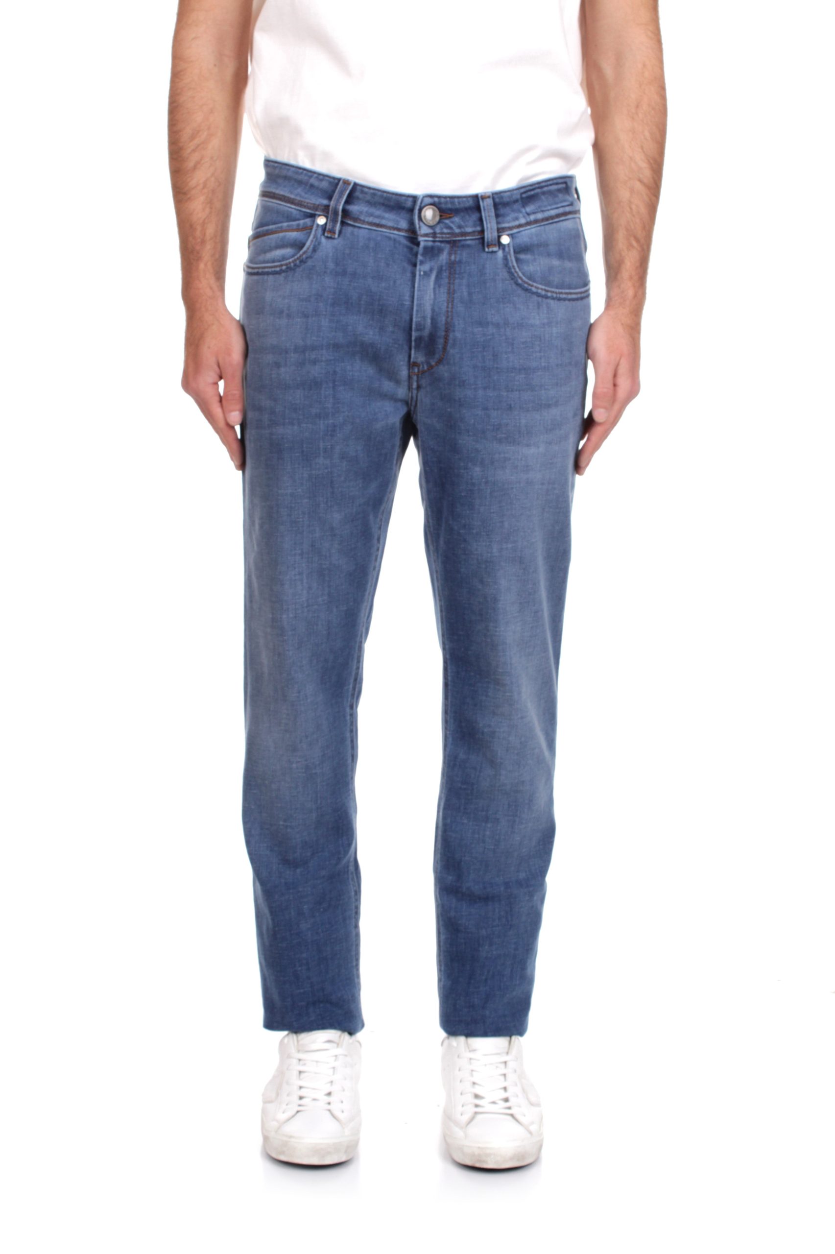 JEANS 5 TASCHE RE-HASH RUBENS-Z BLU