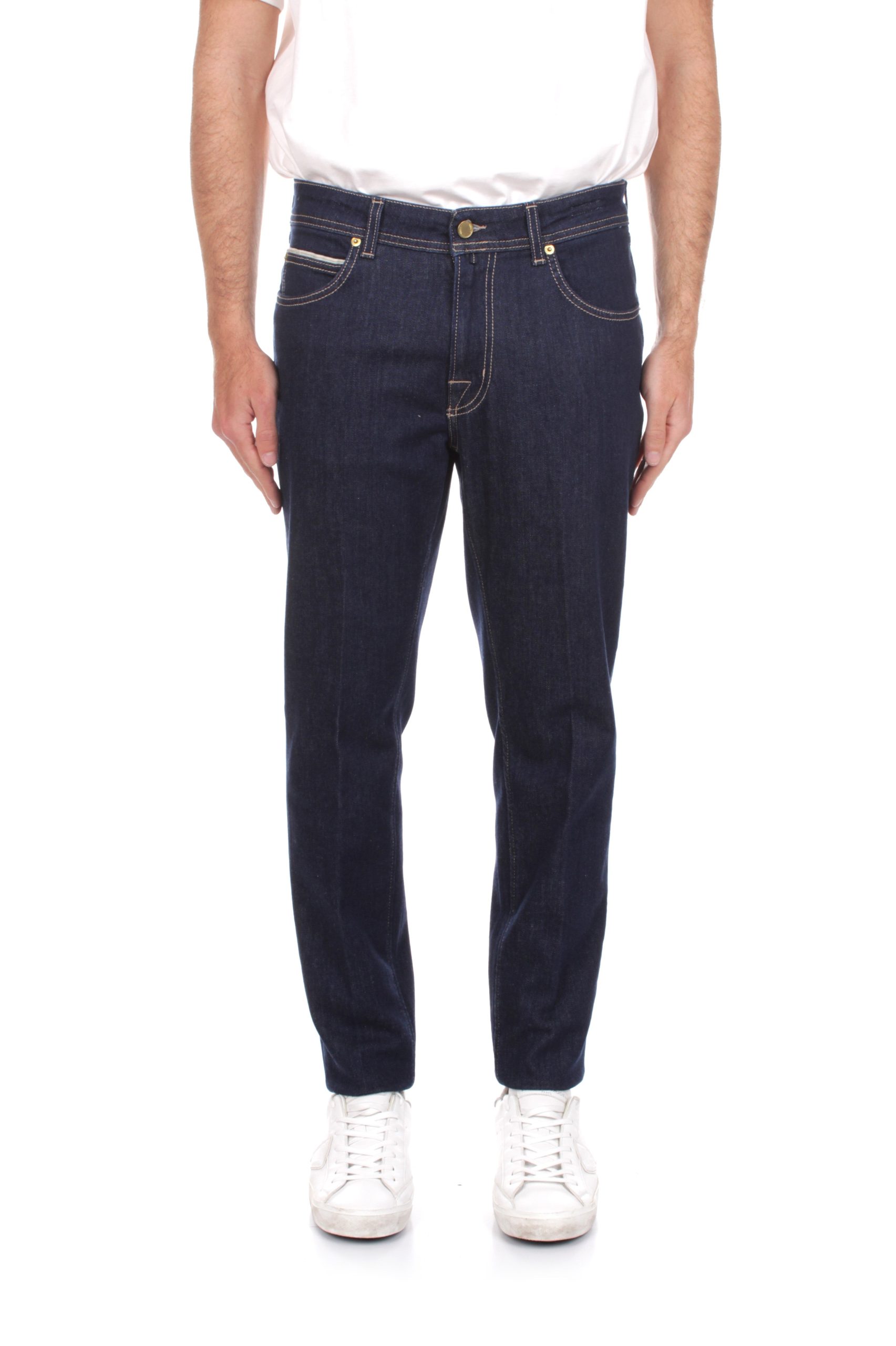 JEANS 5 TASCHE BRIGLIA 1949 RIBOT-C BLU 11