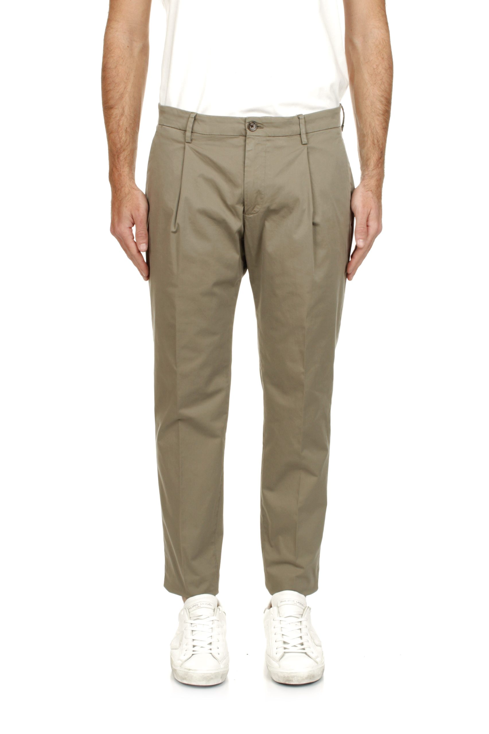 PANTALONI BRIGLIA 1949 TIBERIO VERDE 52