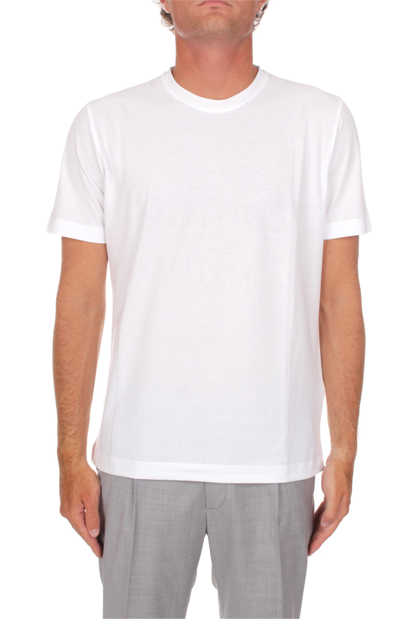 T-SHIRT MANICHE CORTE MAROTTA BIANCO