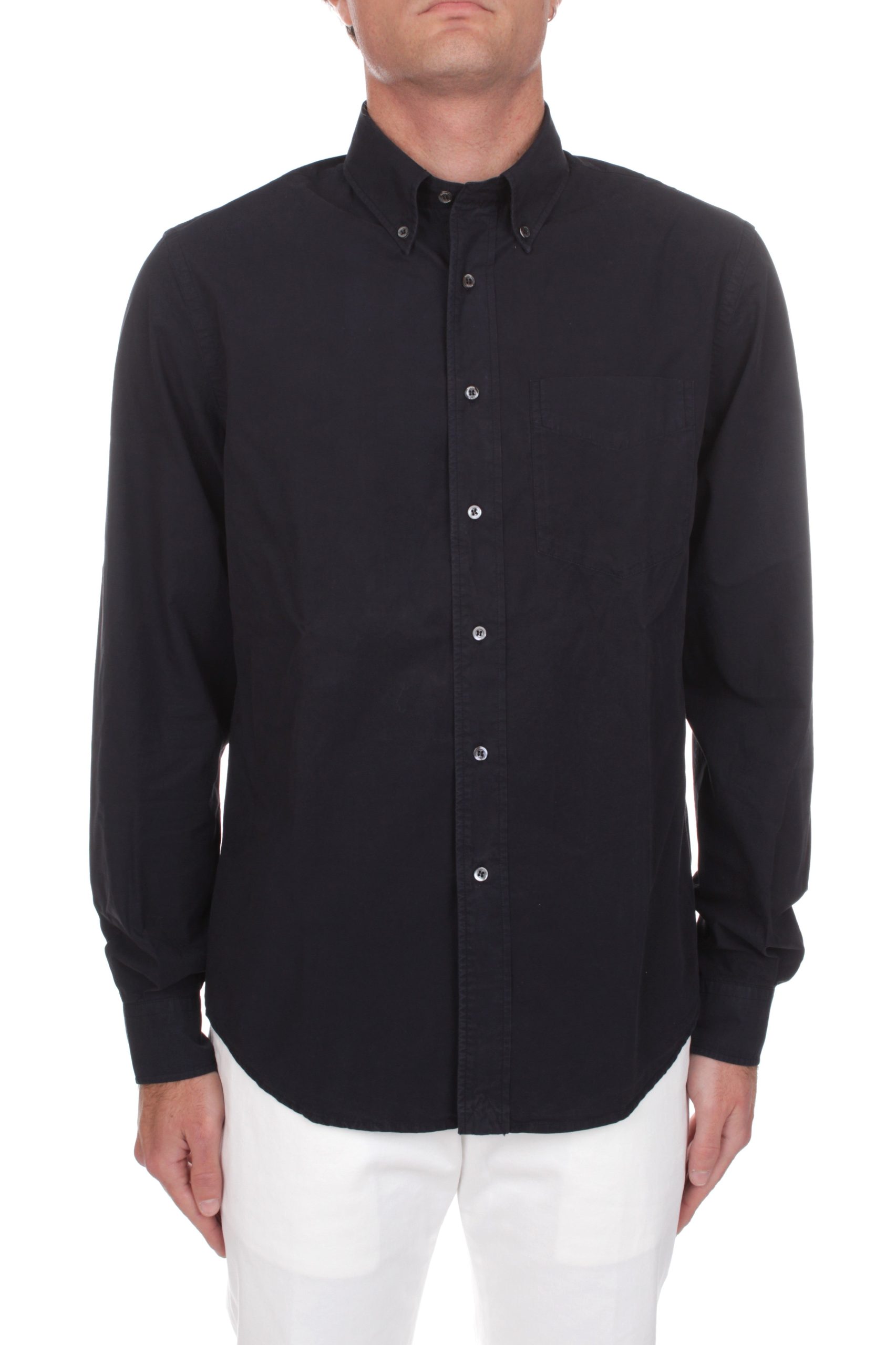 CAMICIA COLLO BUTTON DOWN ASPESI NAVY 85098