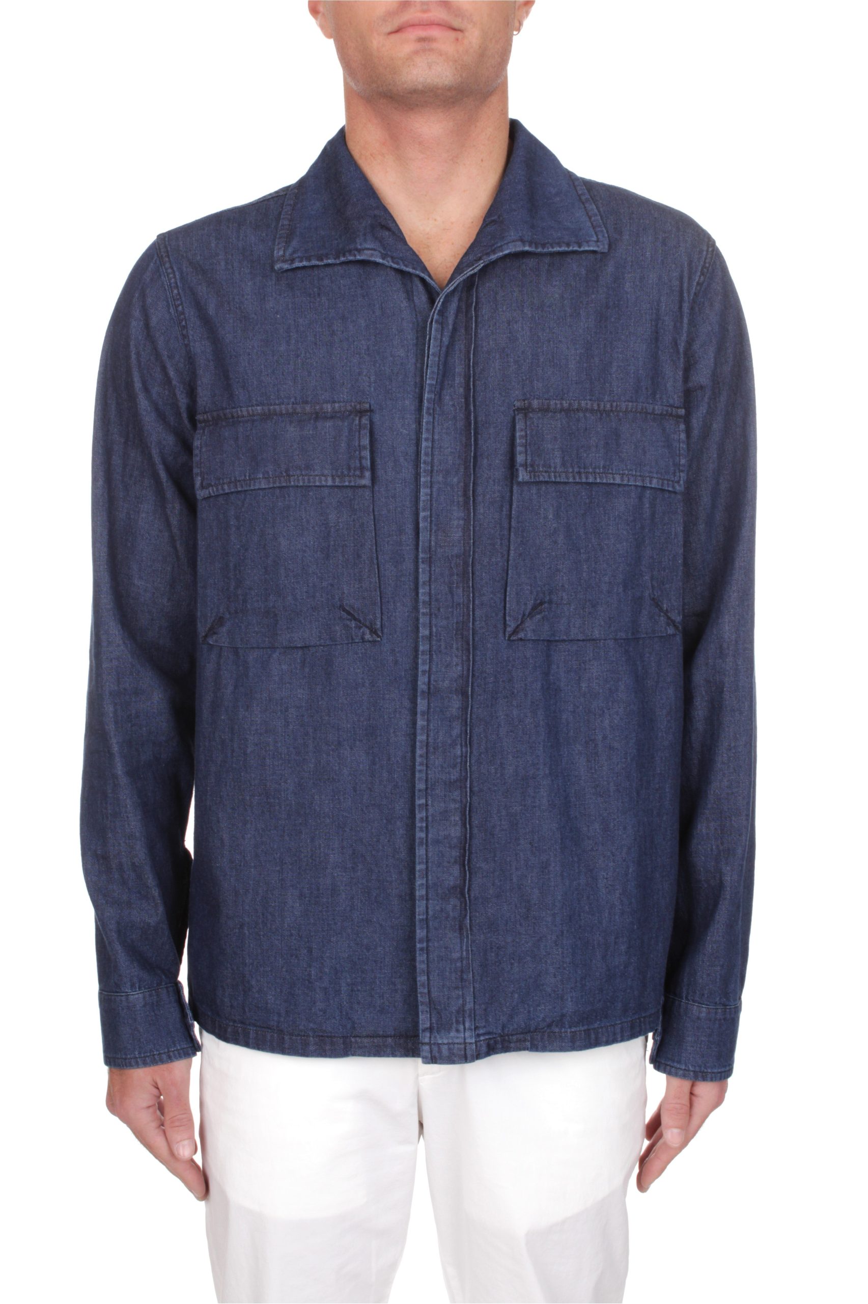 CAMICIA DENIM ASPESI CAPA LAVAGGIO MEDIO 1031