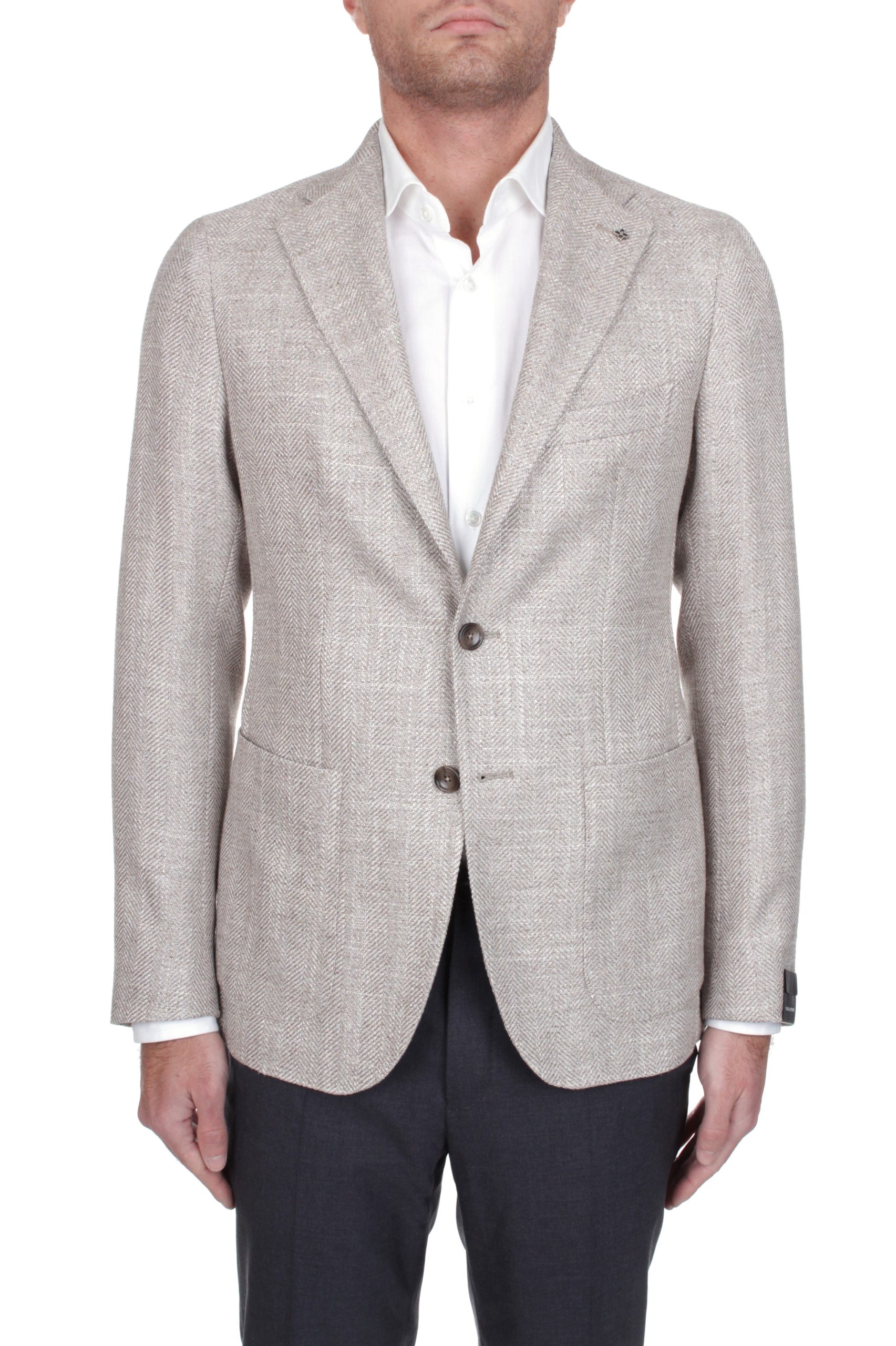 BLAZER MONOPETTO TAGLIATORE TORTORA T1024