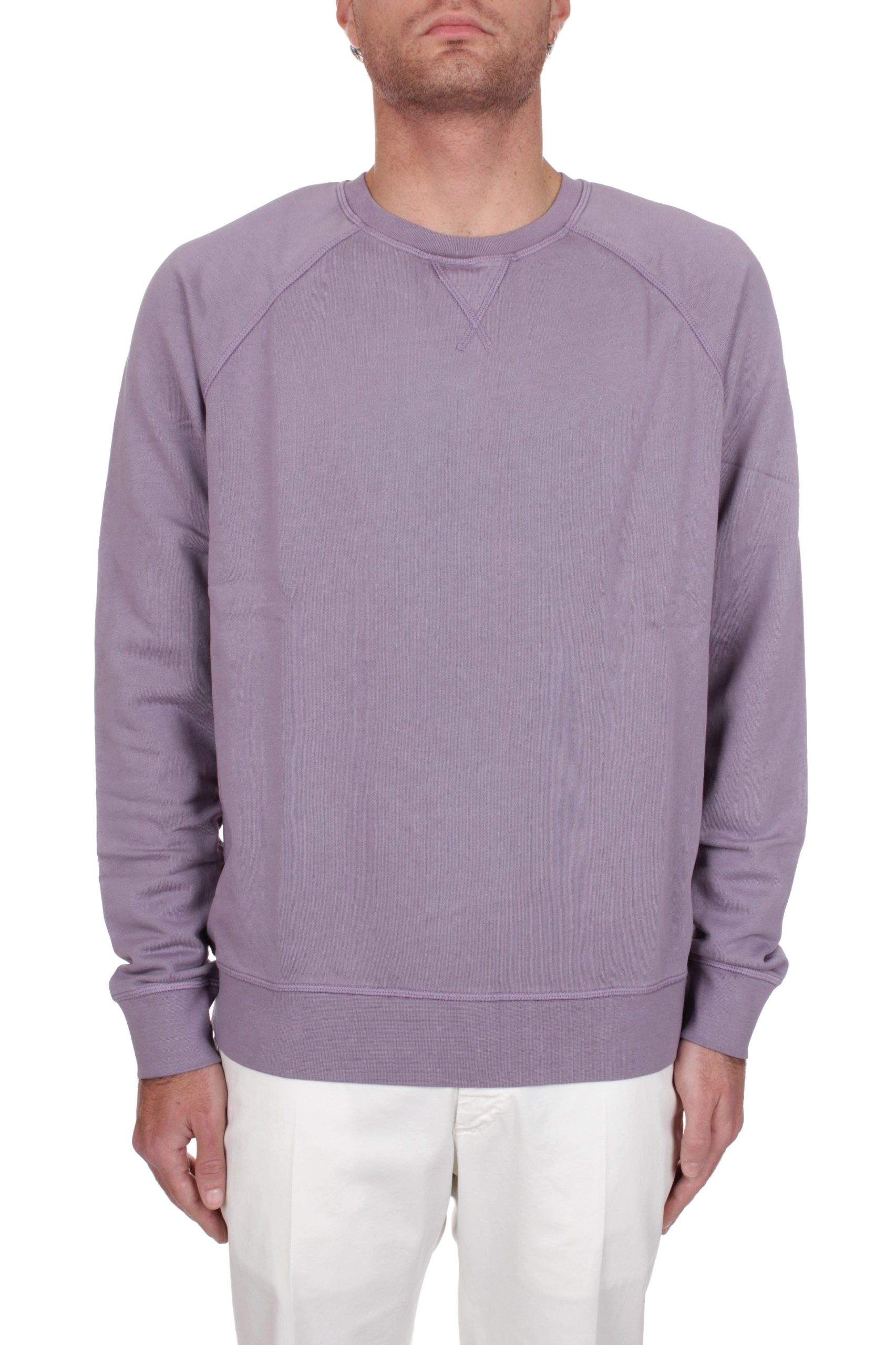 FELPA GIROCOLLO ECOALF BERJAALF DUSTY MAUVE 519