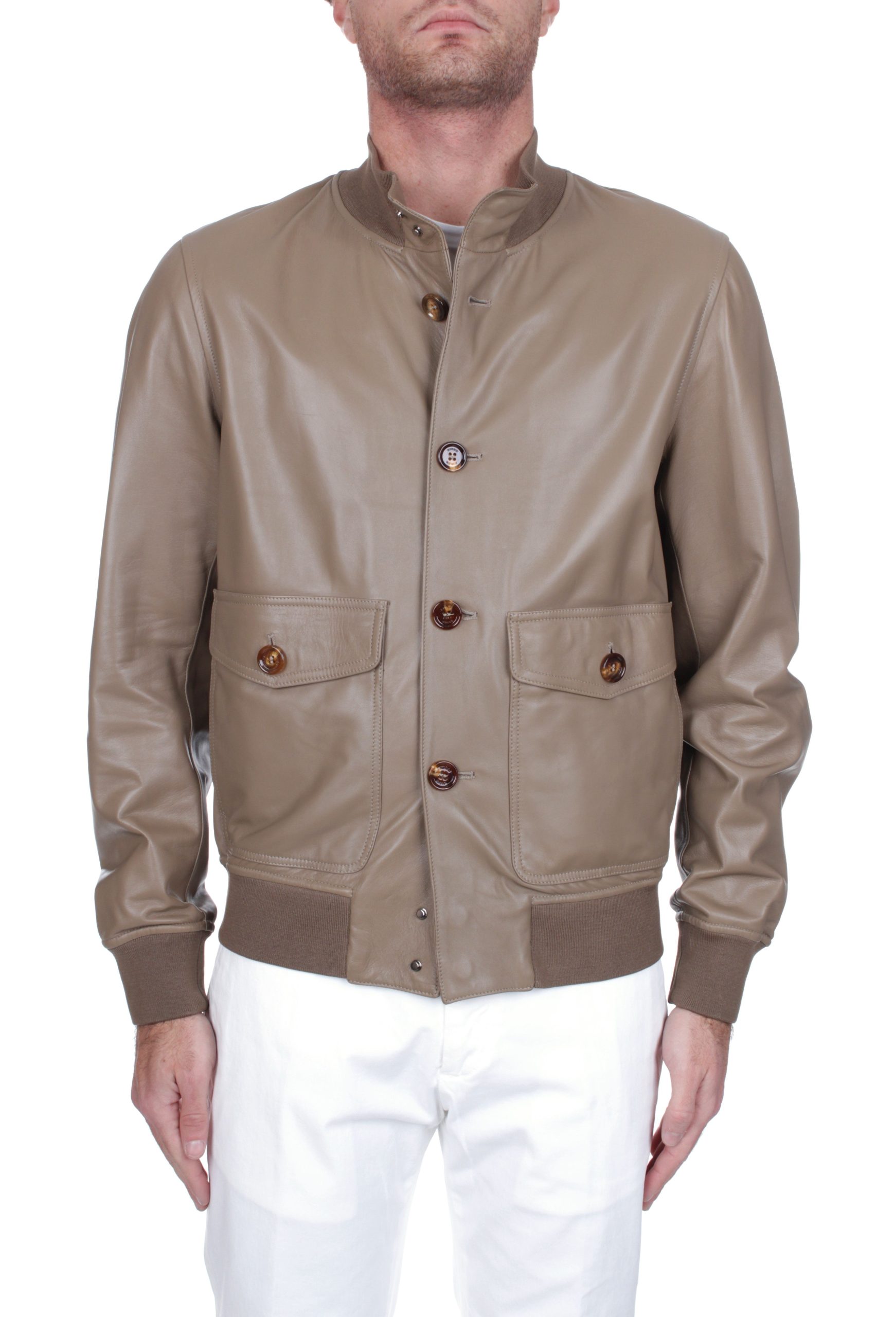 GIUBBOTTO IN PELLE KIRED PIER CAPPUCCINO