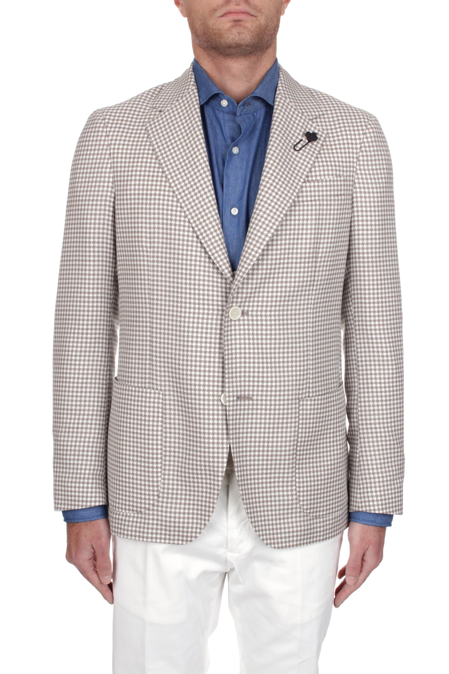 BLAZER MONOPETTO LARDINI ROMA BEIGE 200BI